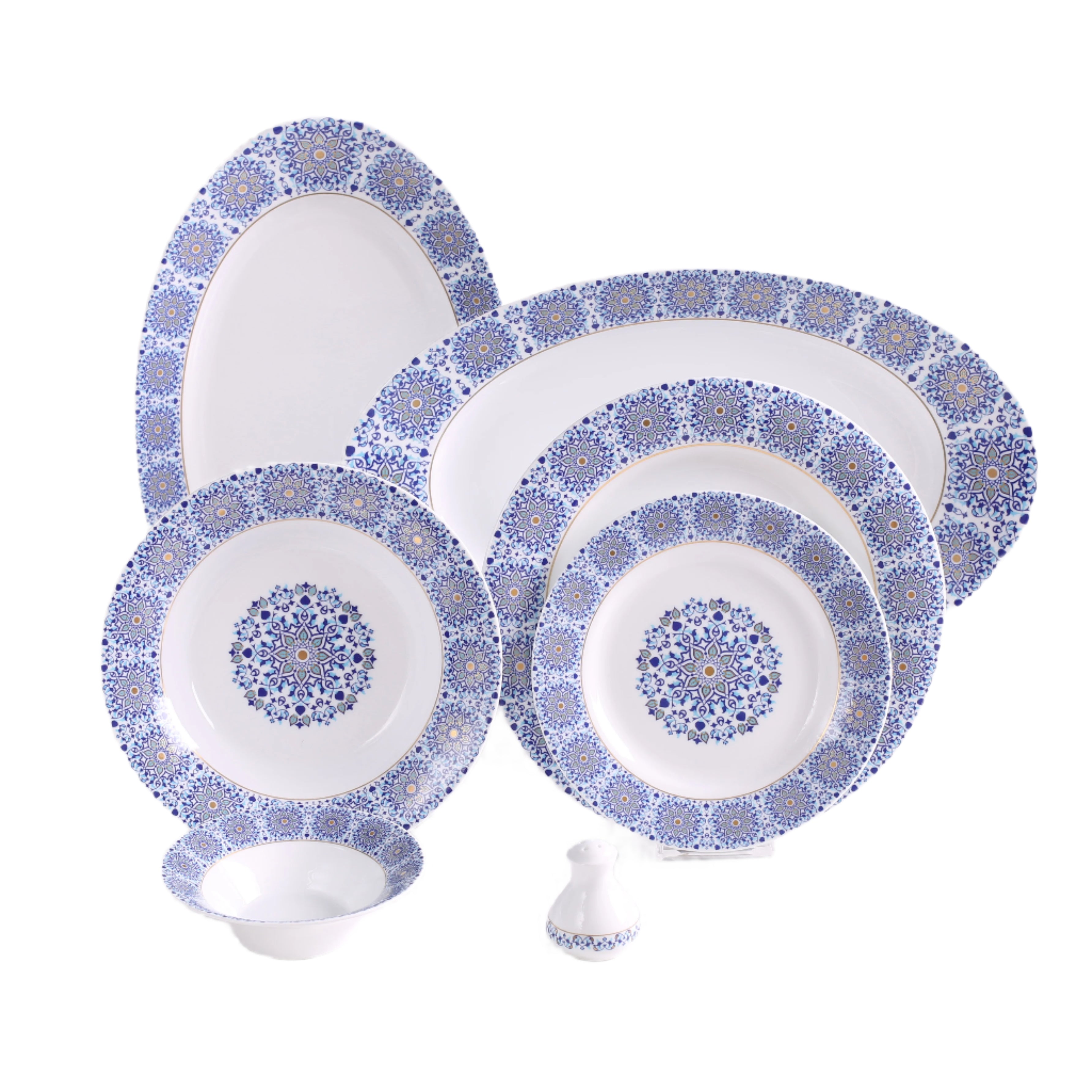 Soltaneih Gold Shahrzad 6 Person Dinner Set