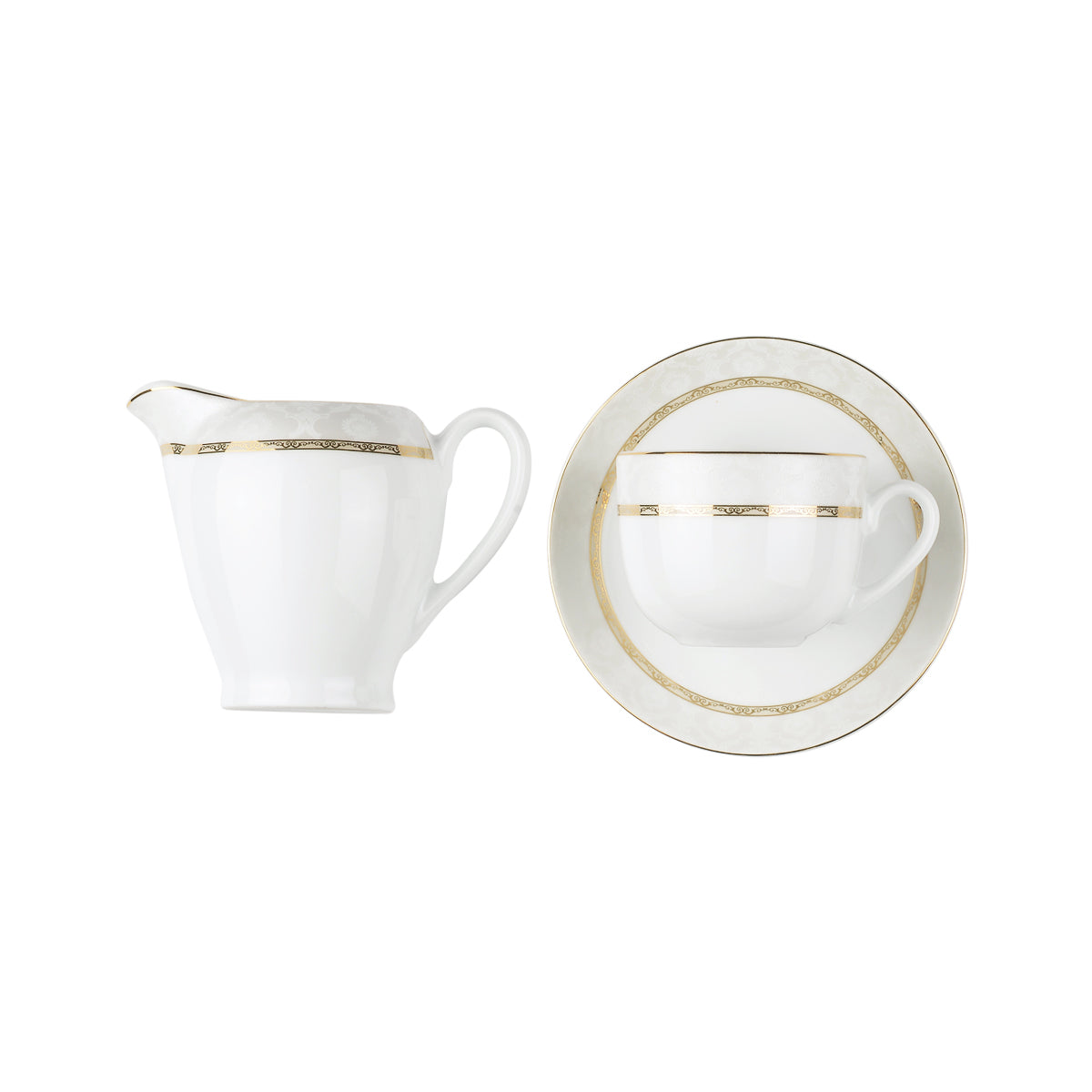 Gift Gold Italia F 6 Person Tea Set