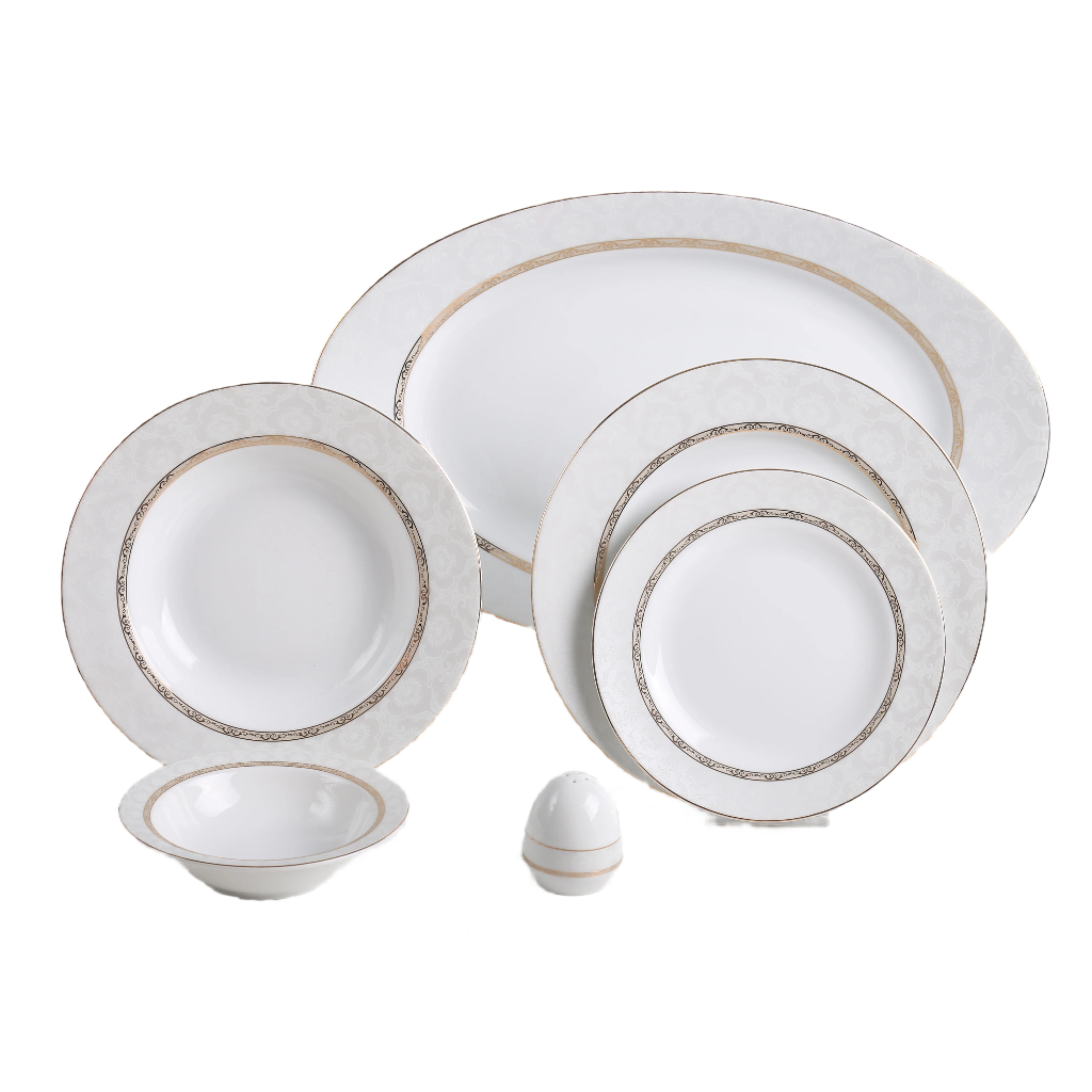 Gift Gold Italia F 6 Person Dinner Set