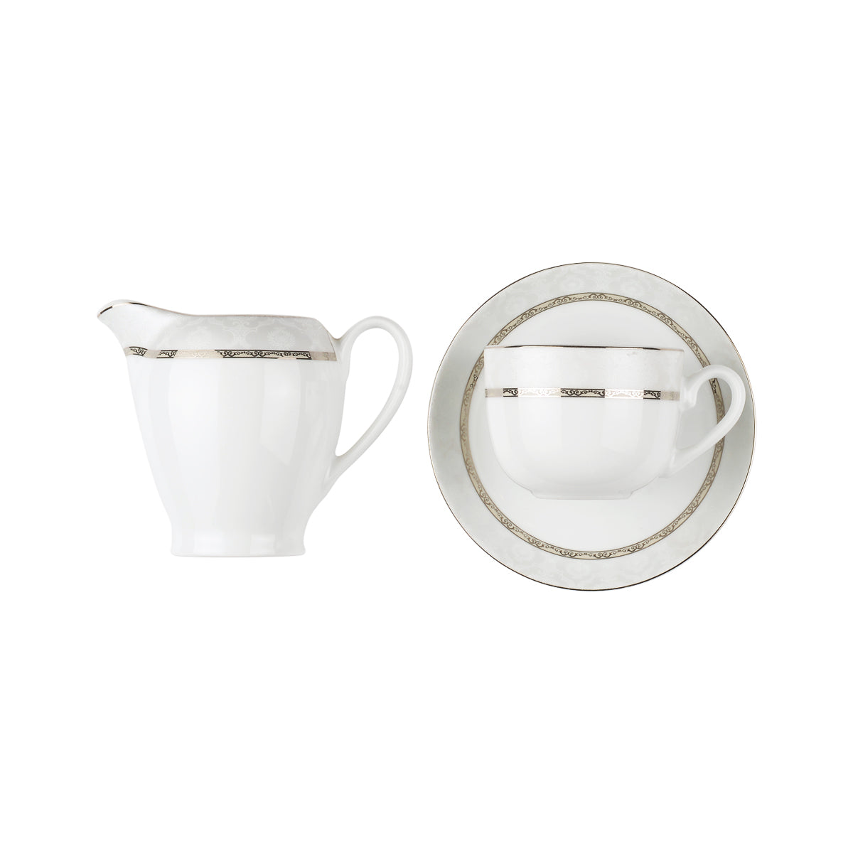 Gift Platinum Italia F 6 Person Tea Set