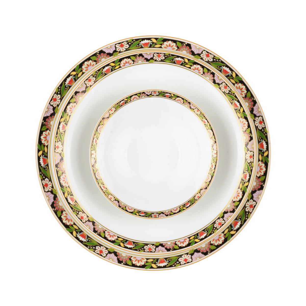 Golden Garden Shahrzad 6 Person Dinner Set