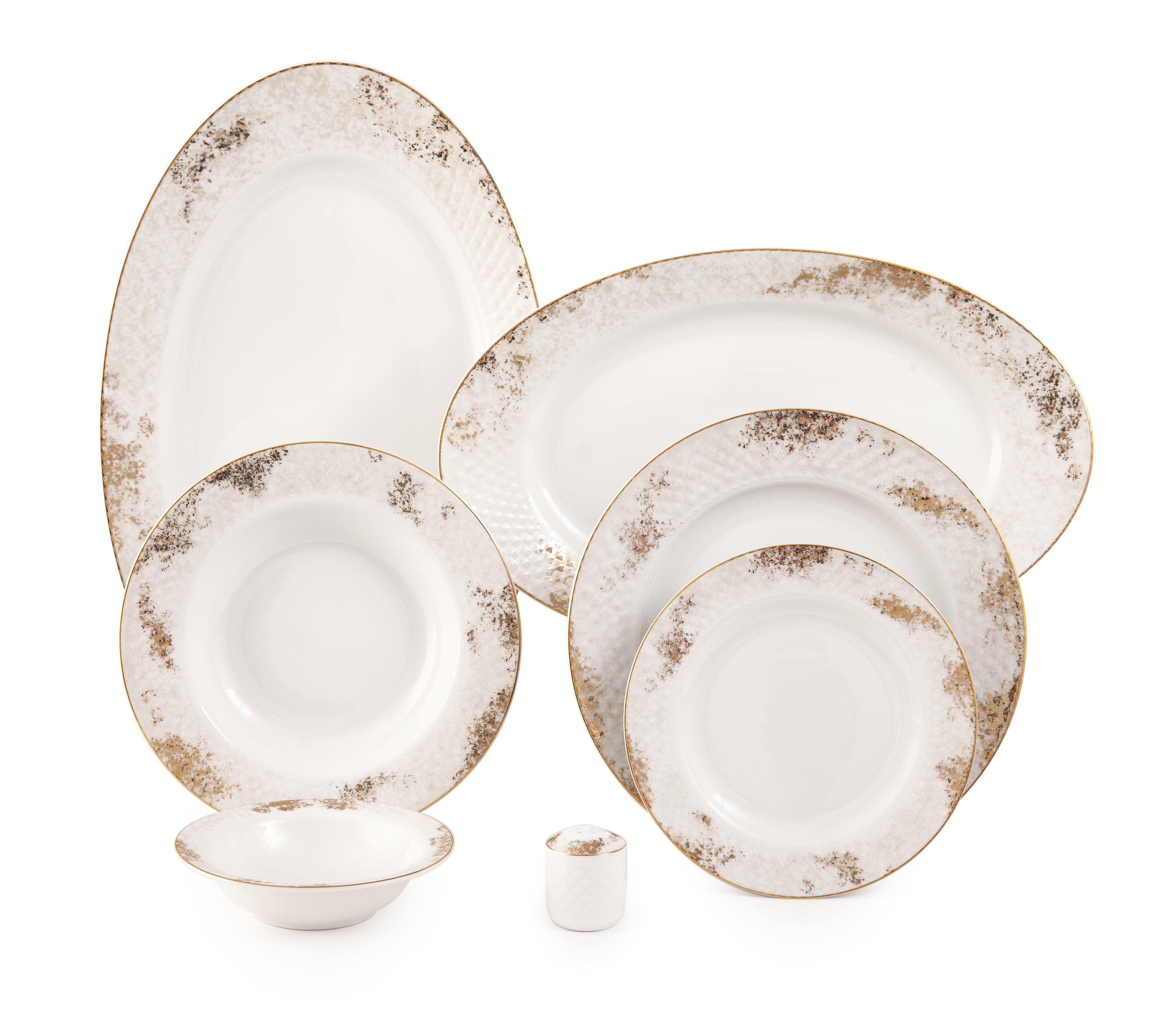 Claudia Radiance 6 Person Dinner Set