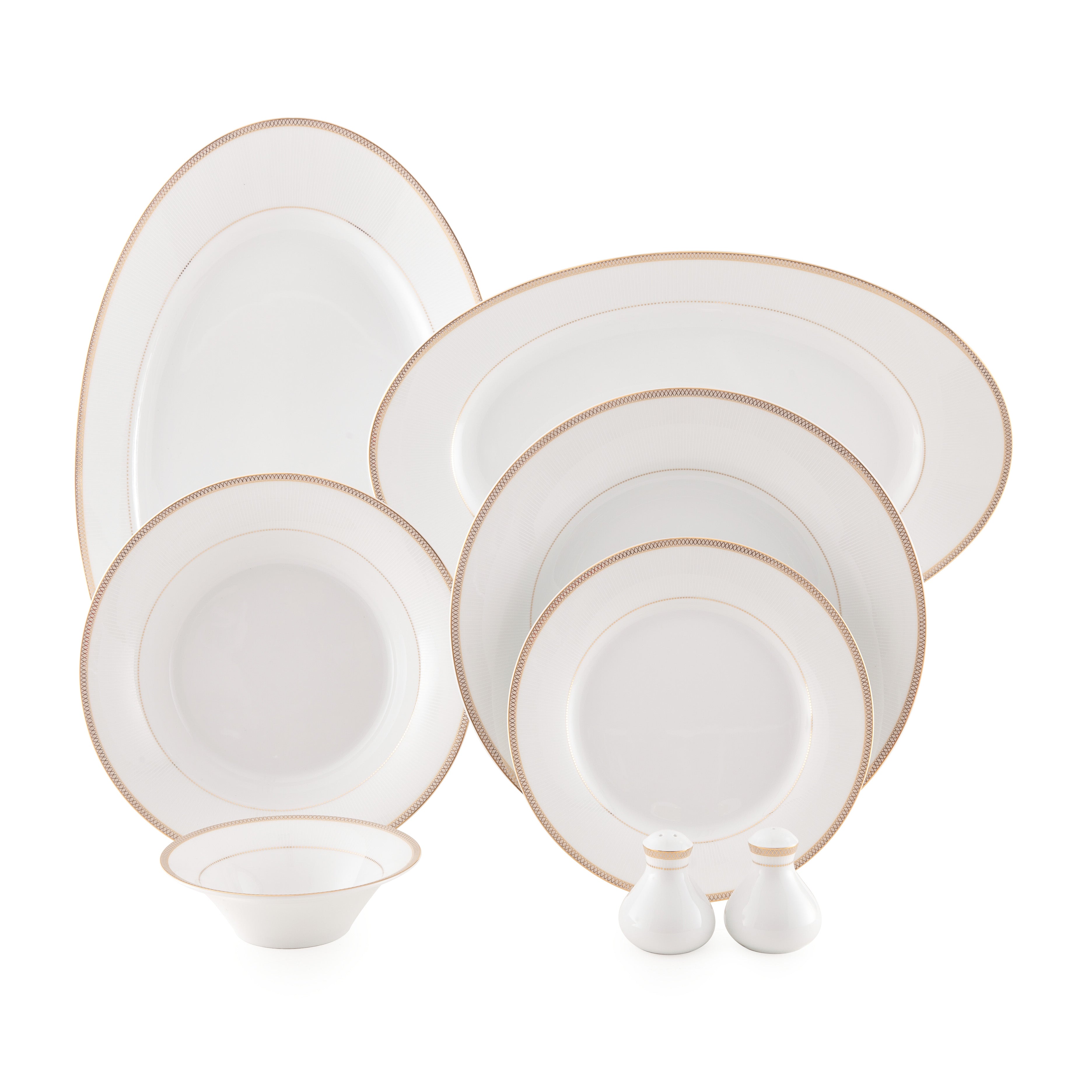 Sepinoud Shahrzad 6 Person Dinner Set