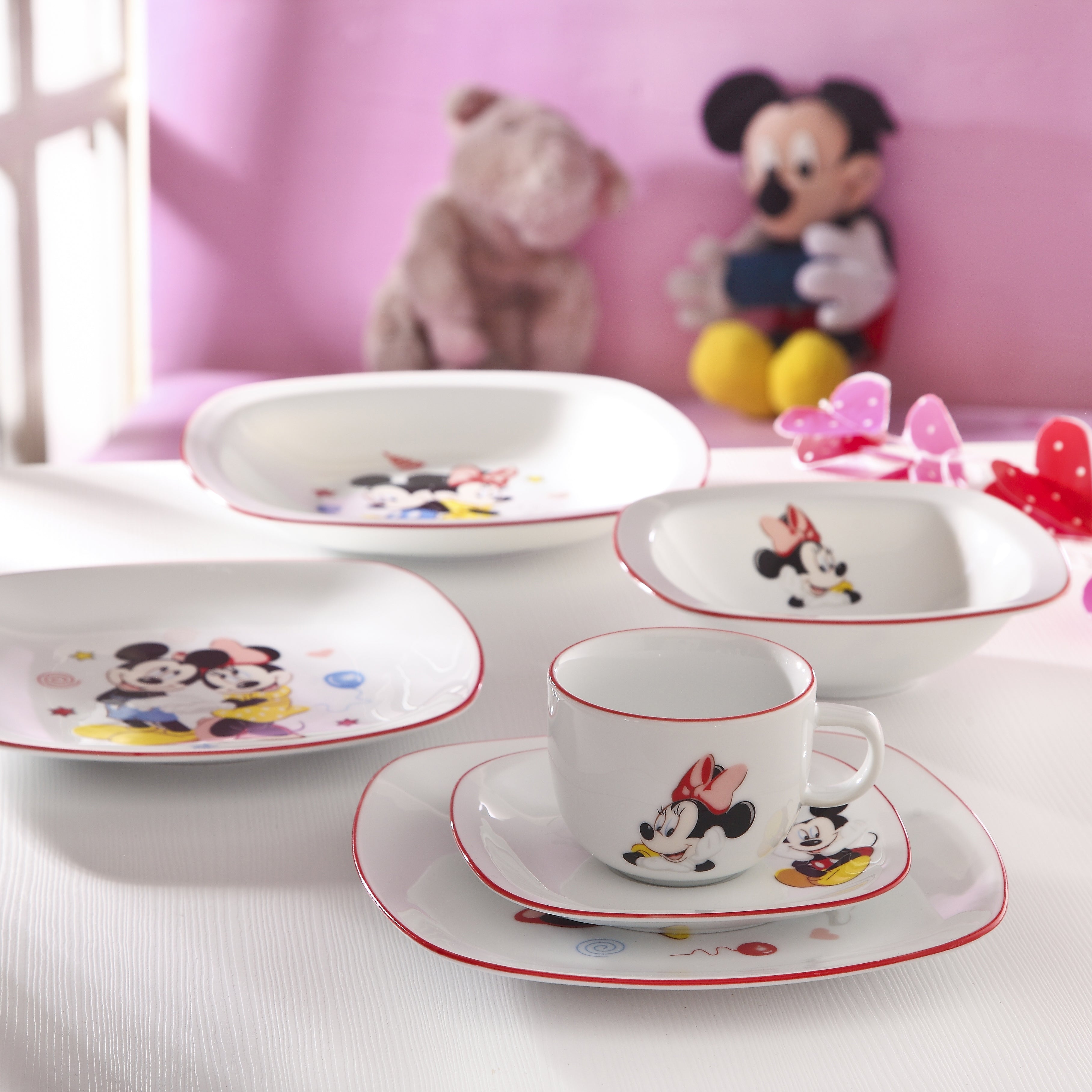Mickey Mouse Kids Plate Set