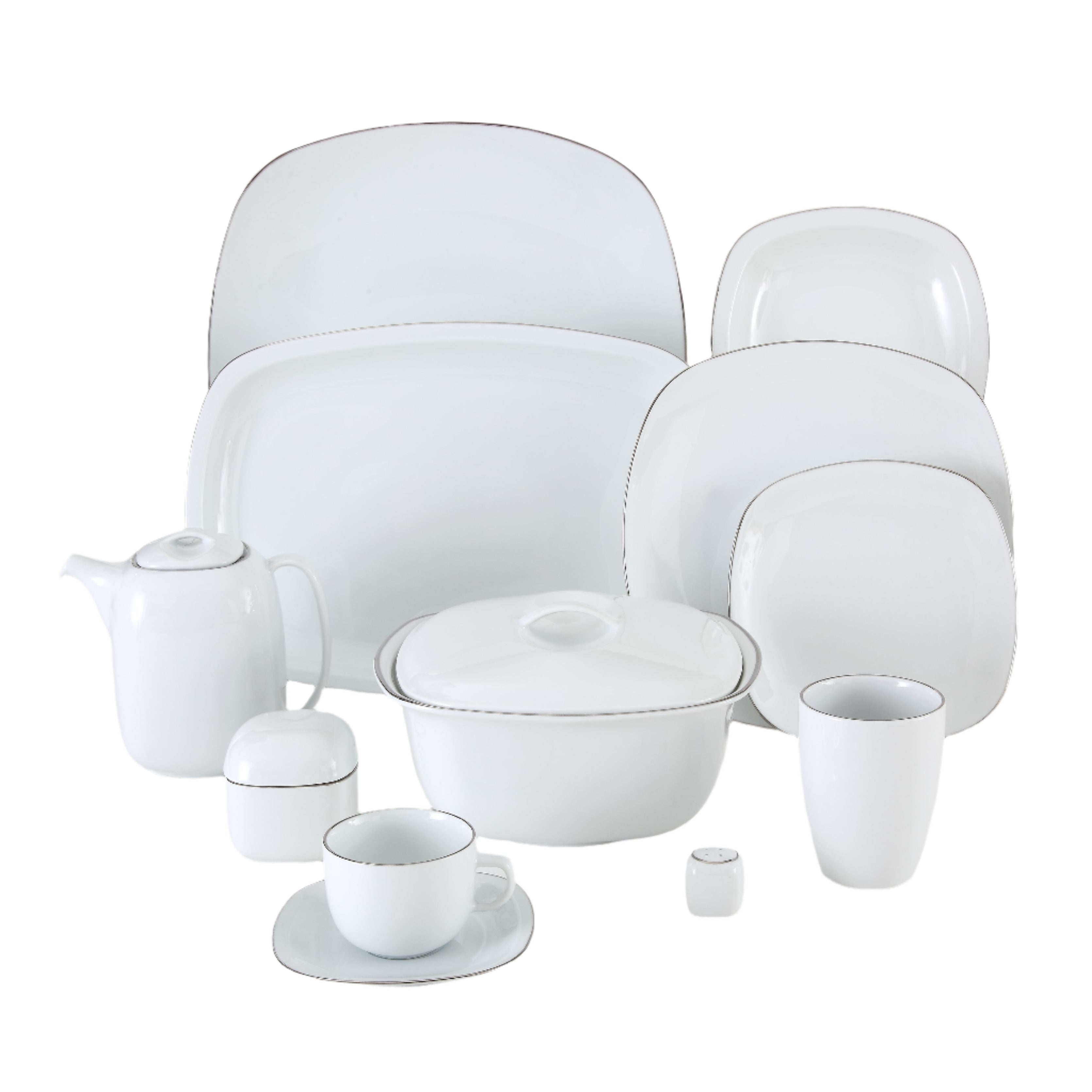Saman Quattro 12 Person Full Set
