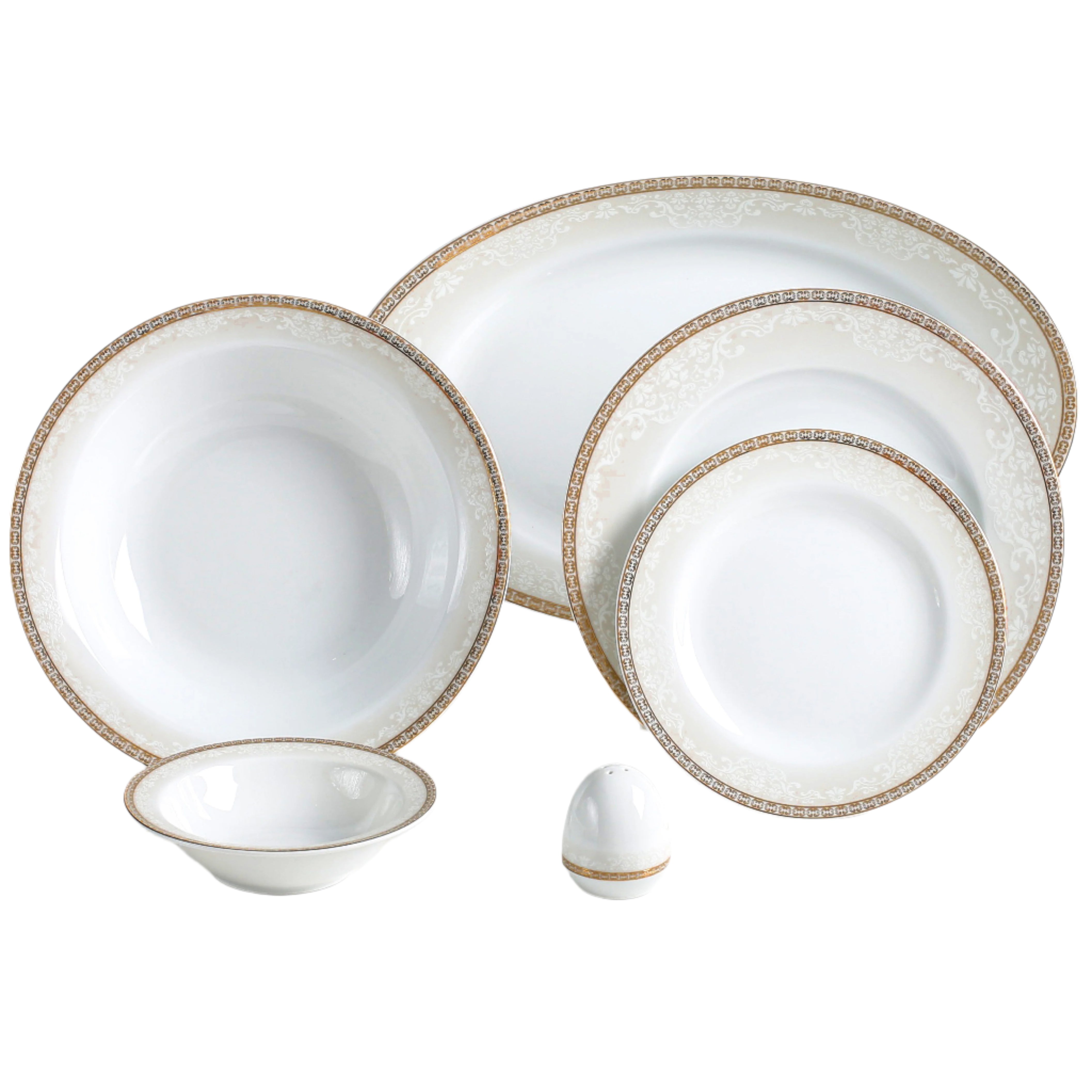 Riva Gold Italia F 6 Person Dinner Set