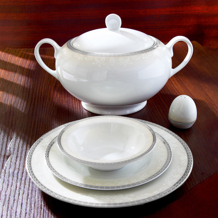 Riva Platinum Italia F 6 Person Dinner Set