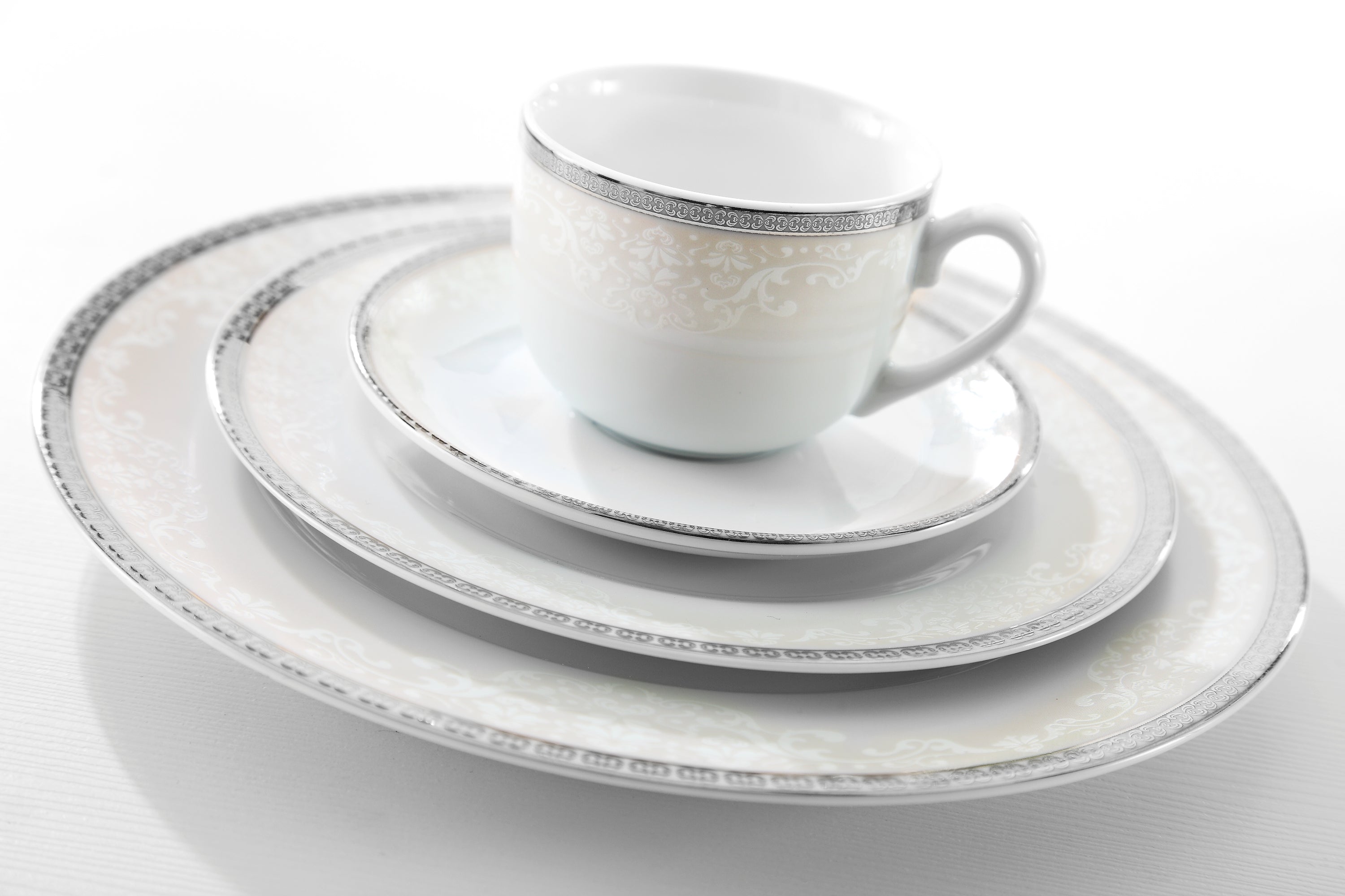 Riva Platinum Italia F 6 Person Dinner Set