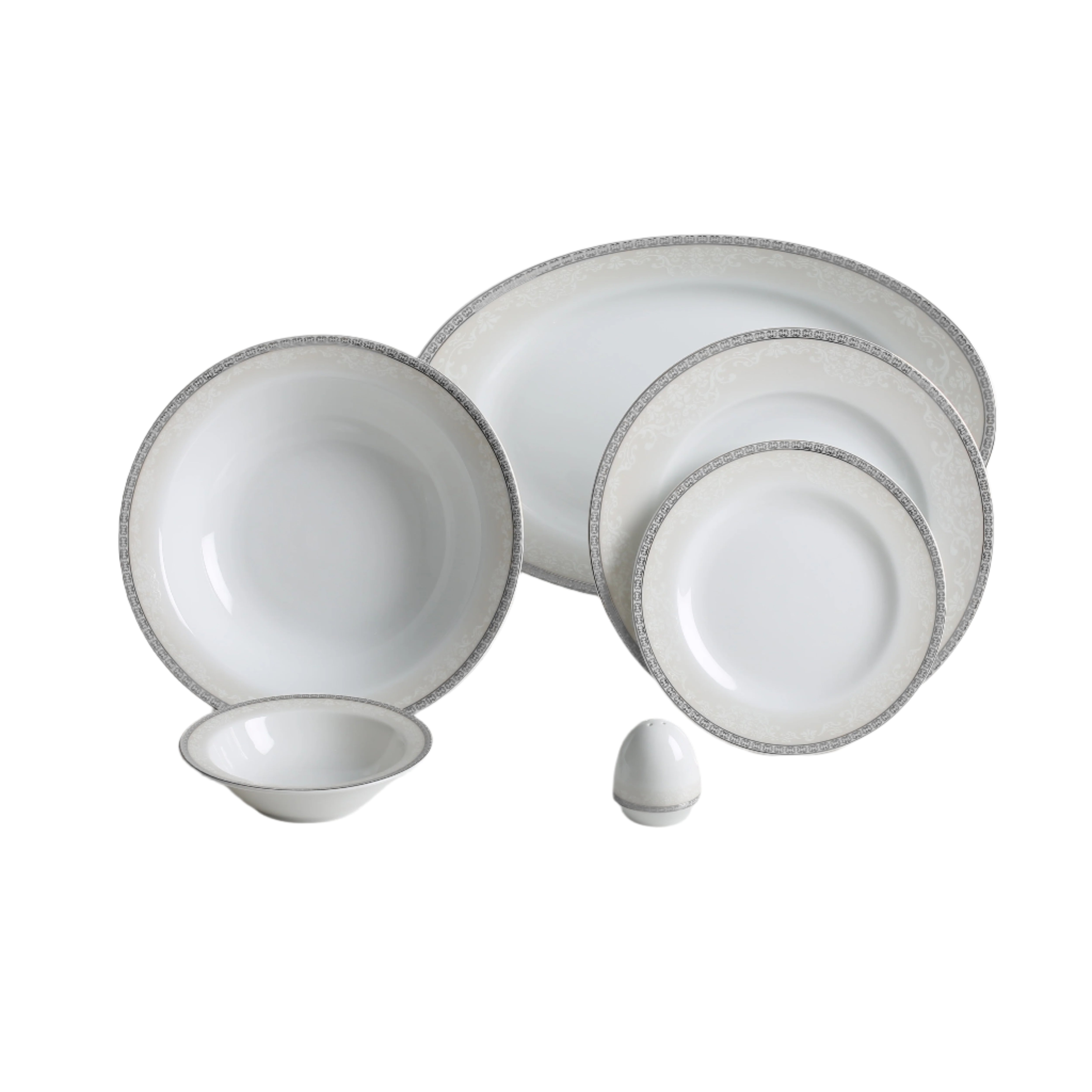 Riva Platinum Italia F 6 Person Dinner Set