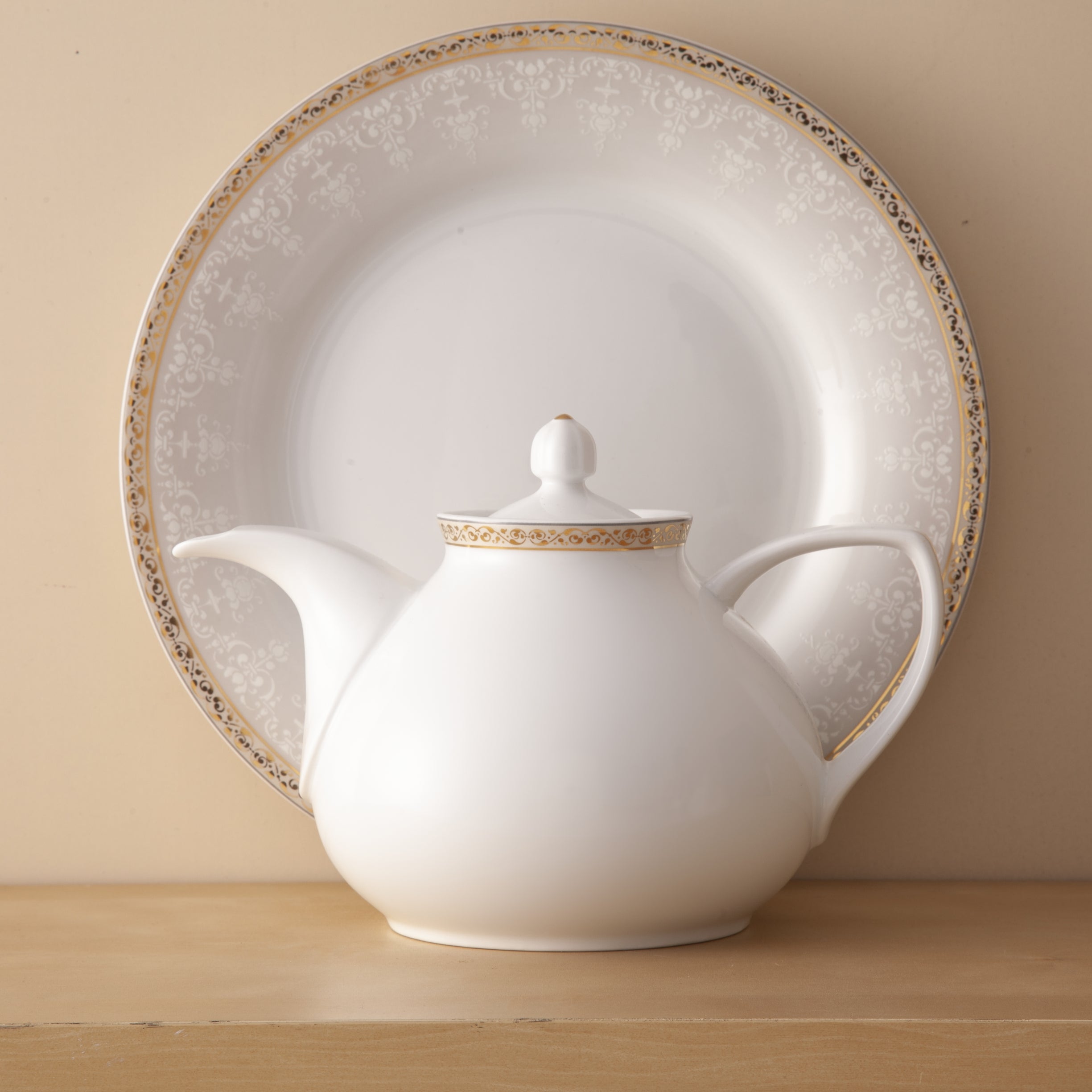 Romina Gold Shahrzad 6 Person Dinner Set