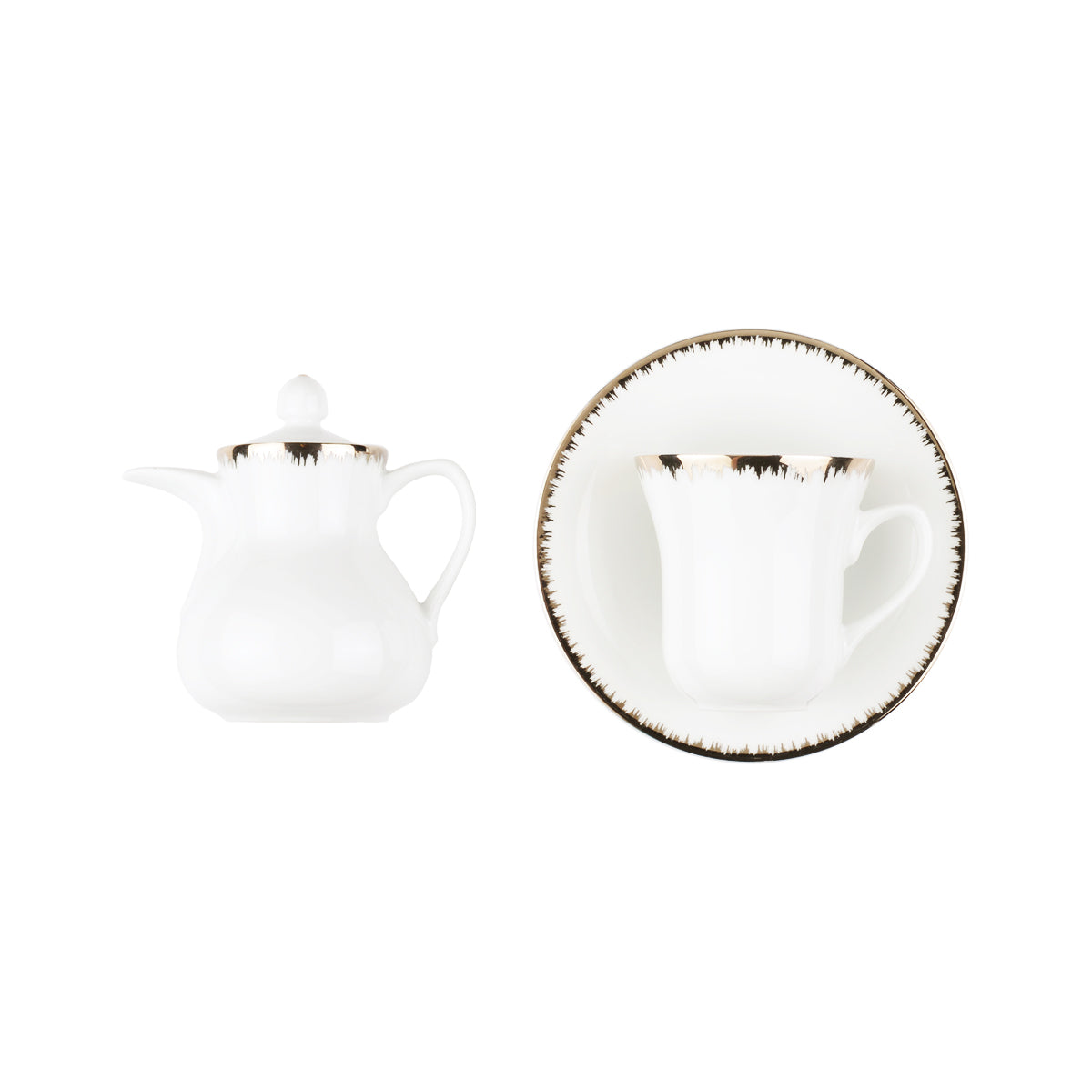 Royal Platinum Shahrzad 6 Person Tea Set