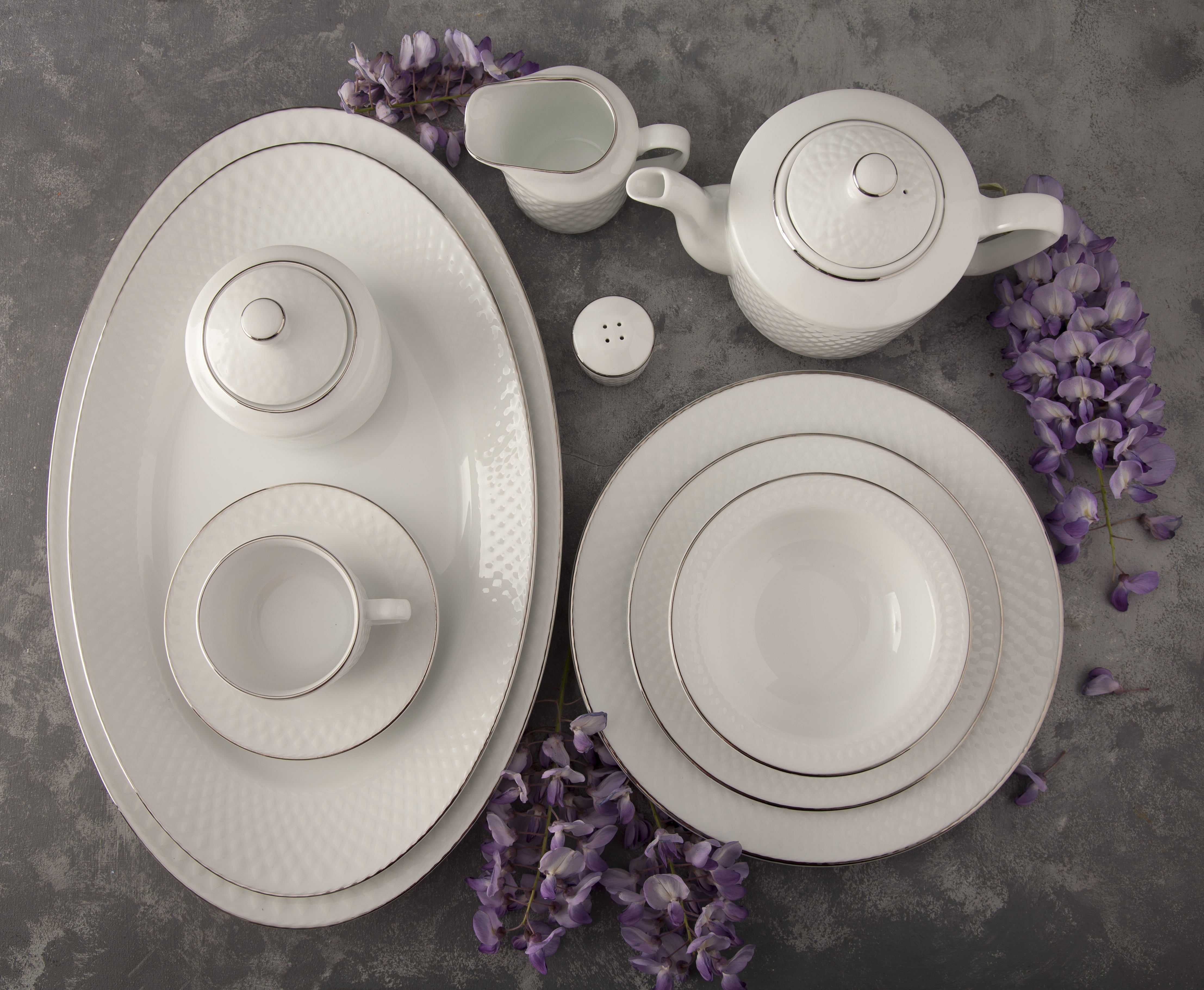 Saman Radiance 12 Person Full Set