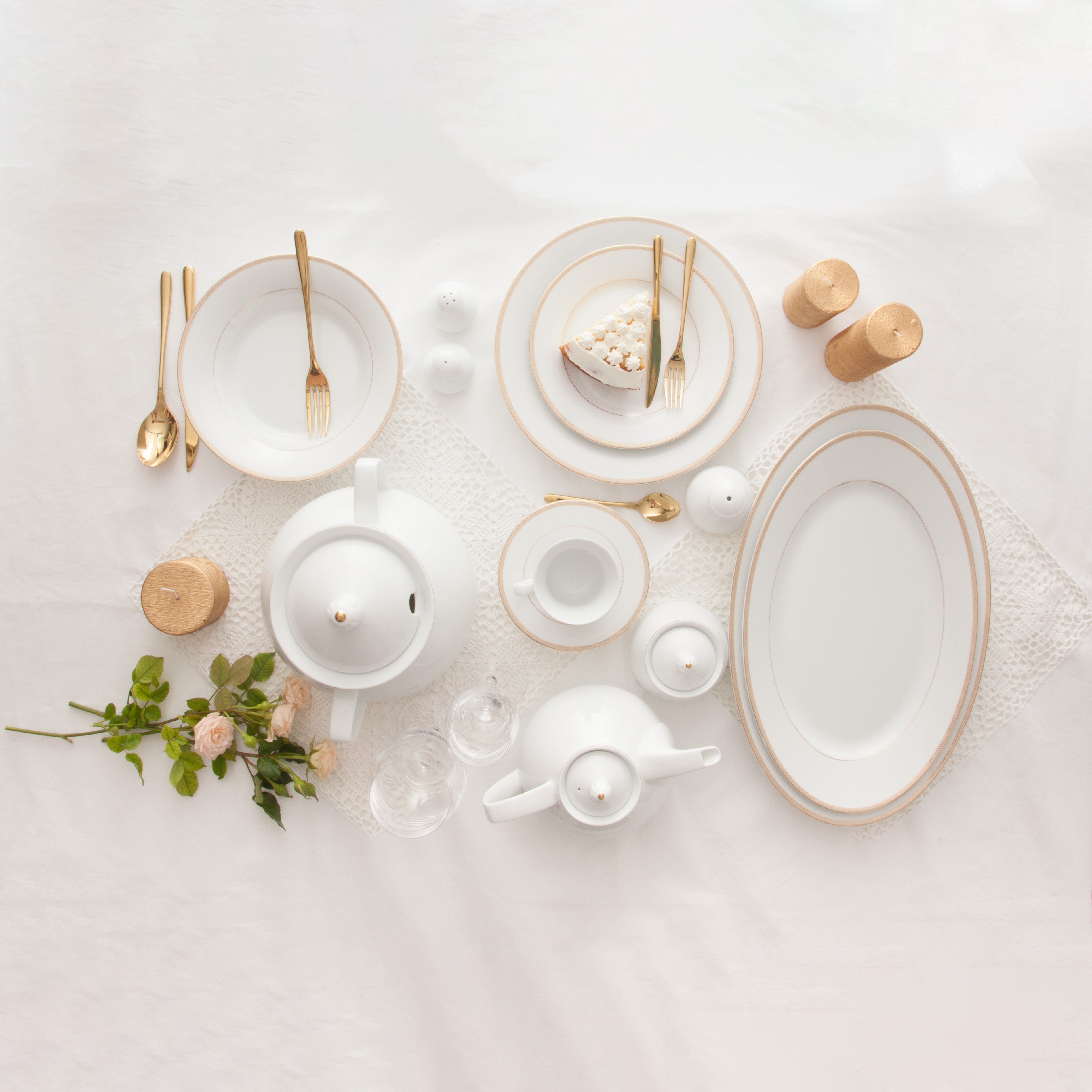Sepinoud Shahrzad 6 Person Dinner Set
