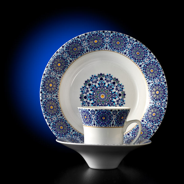 Soltaneih Gold Shahrzad 6 Person Dinner Set