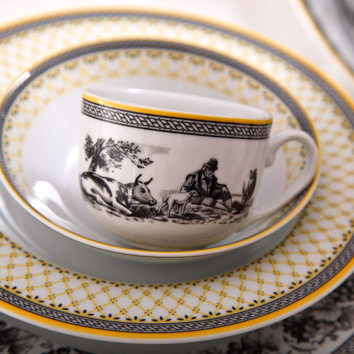Village Italia F 6 Person Tea Set