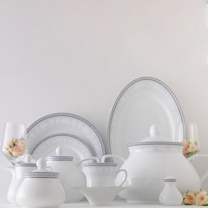 White Rose Shahrzad 12 Person Full Set