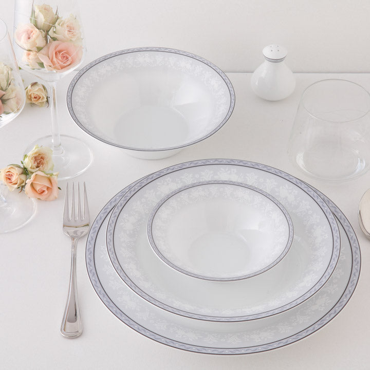 White Rose Shahrzad 6 Person Dinner Set