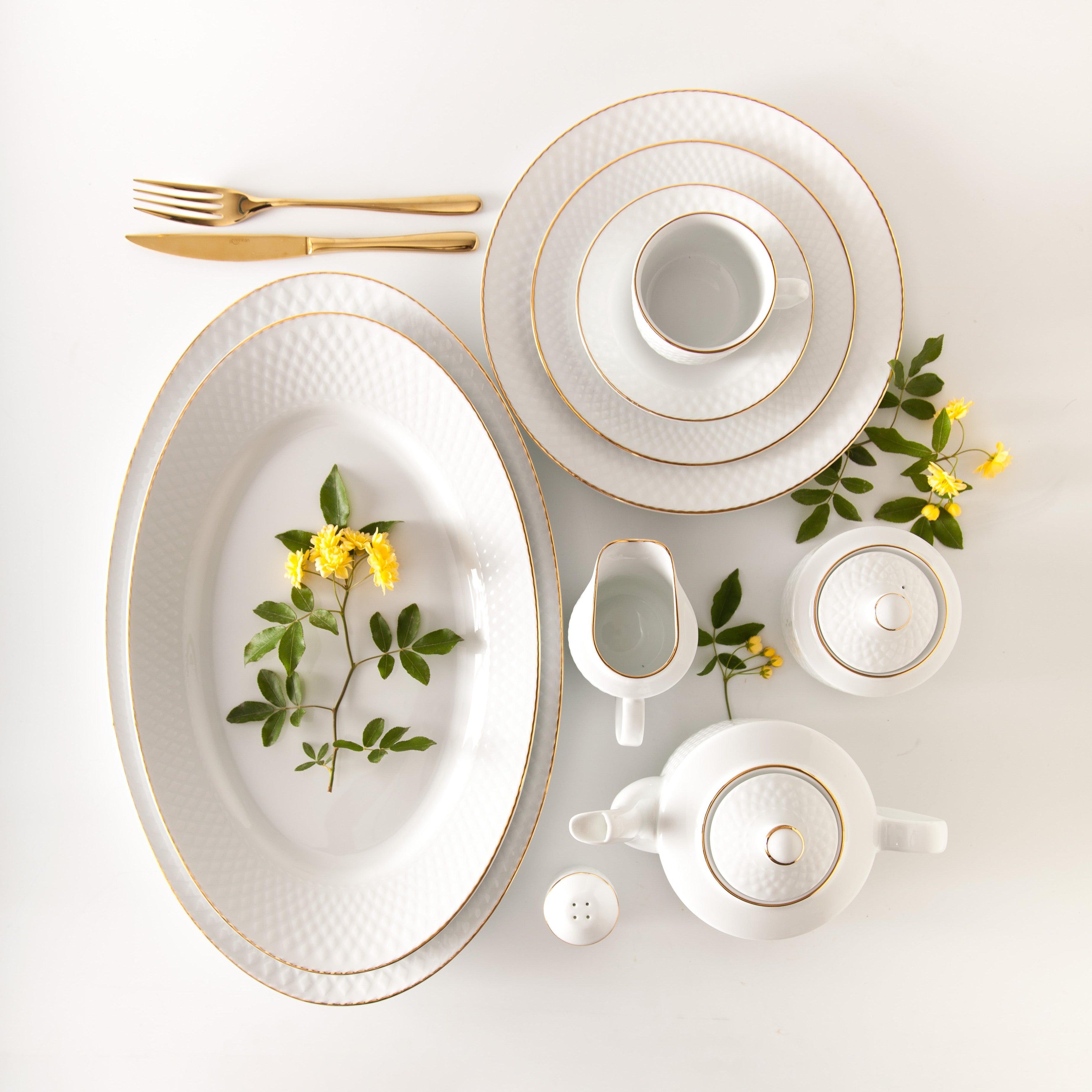 Zarin Radiance 6 Person Dinner Set