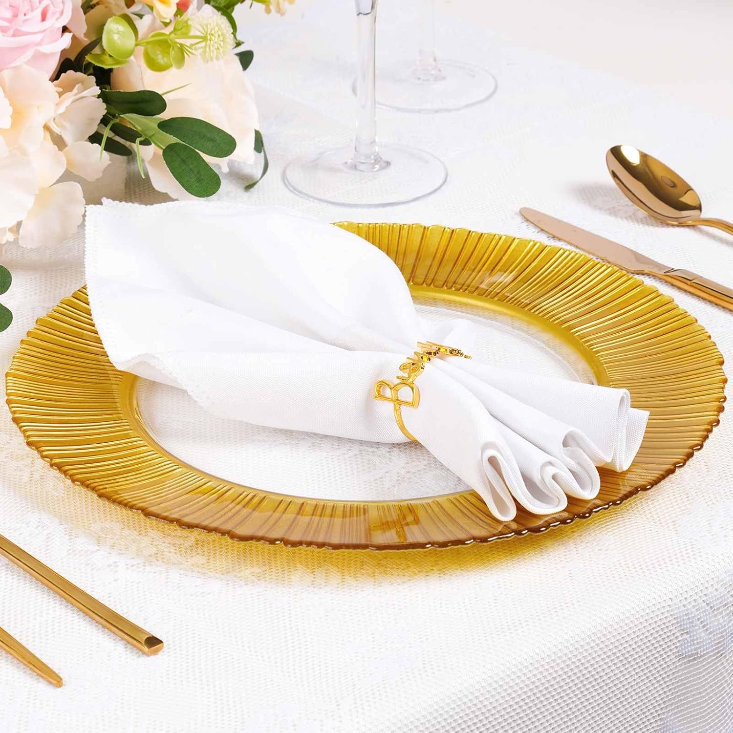 Magnolia Charger Plate