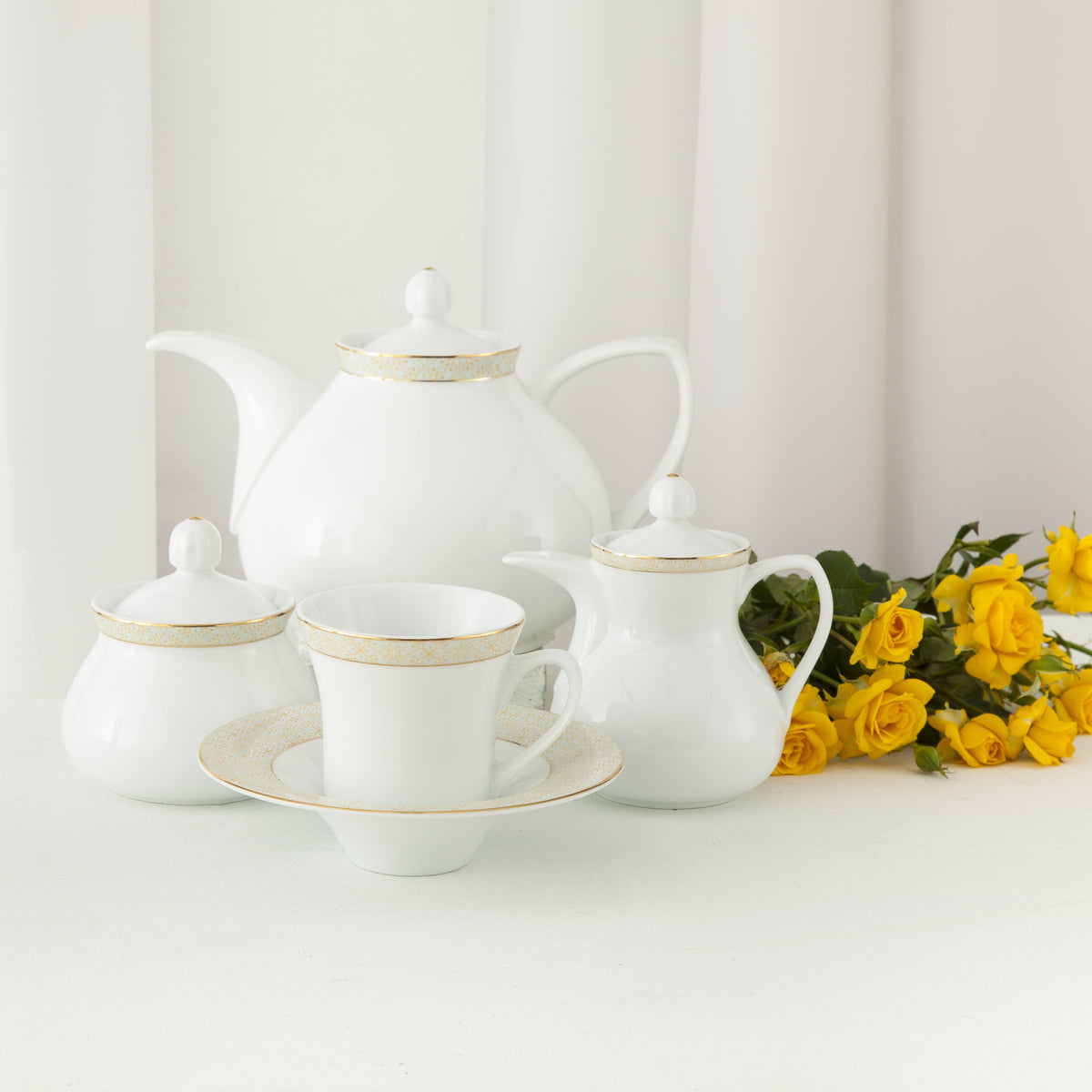 Anahid Shahrzad 6 Person Tea Set