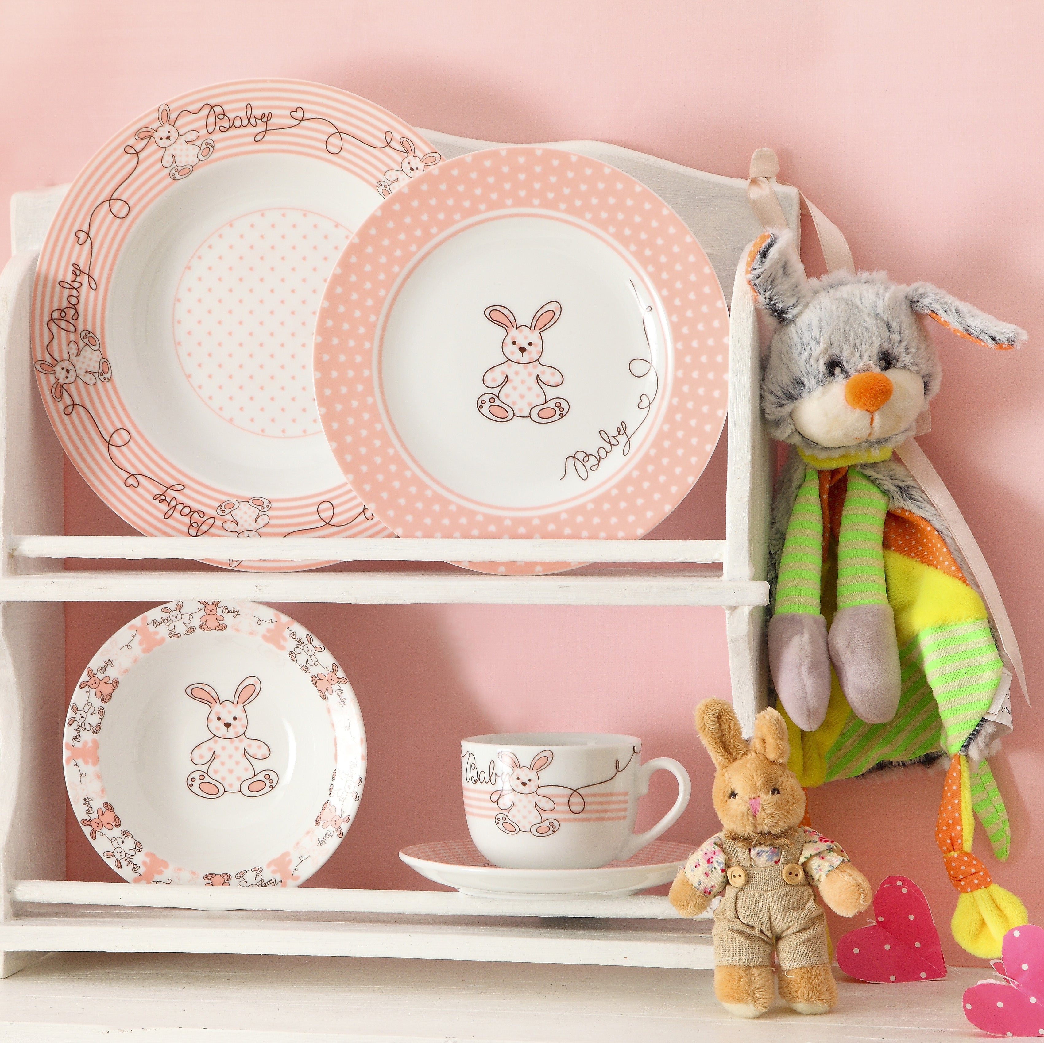 Bunny Kids Plate Set