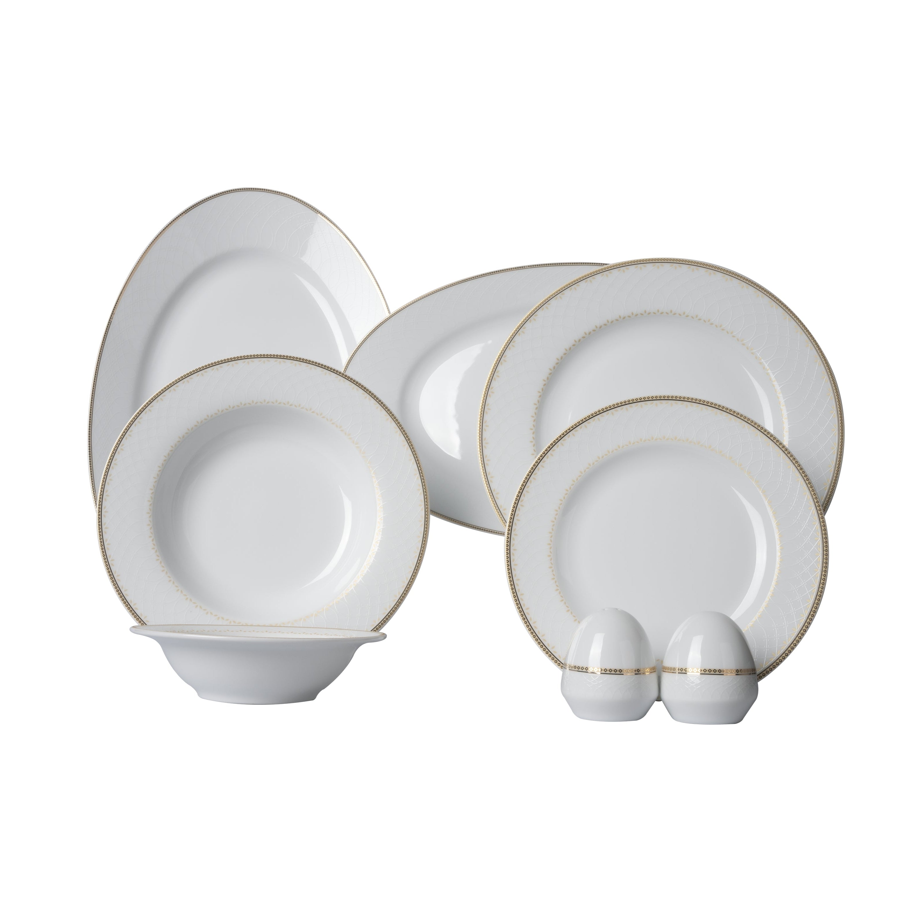 Nora Italia F 6 Person Dinner Set