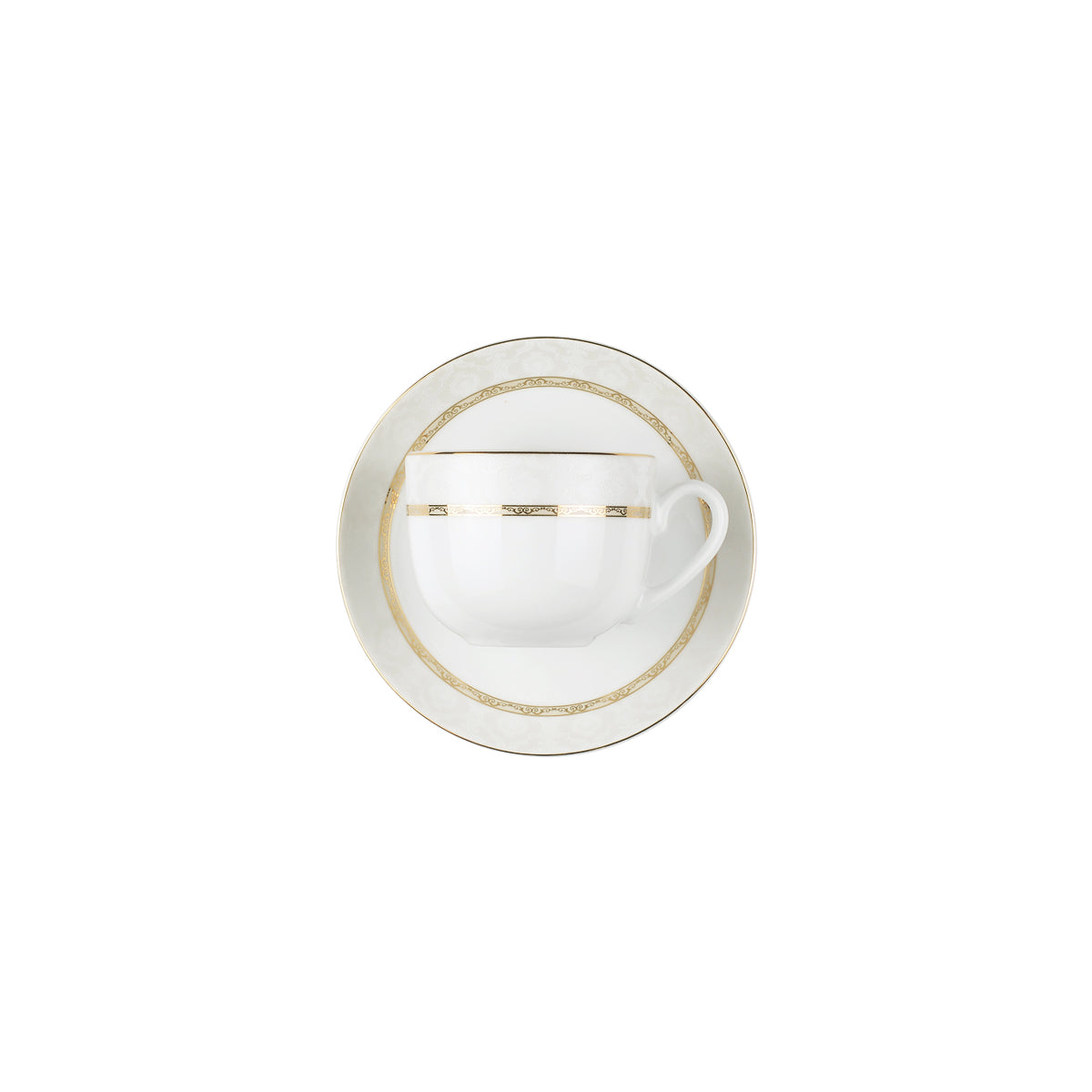 Gift Gold Italia F 6 Person Tea Set
