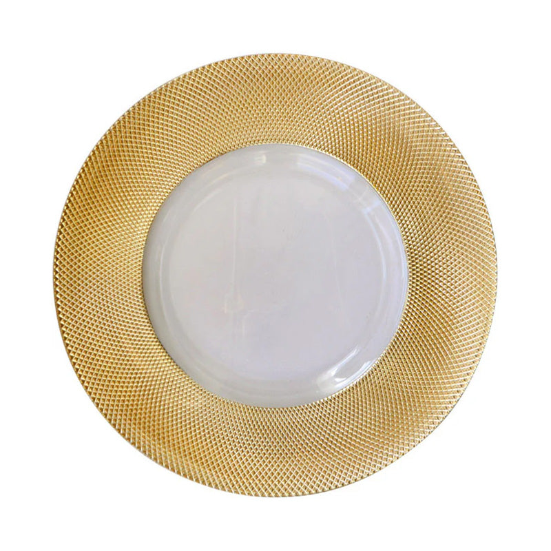 Carnation Charger Plate