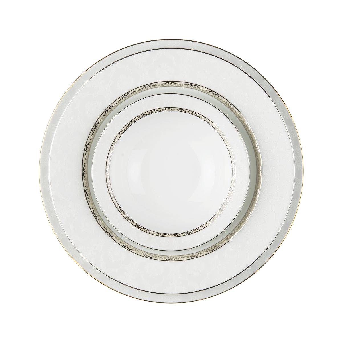 Gift Platinum Italia F 6 Person Dinner Set