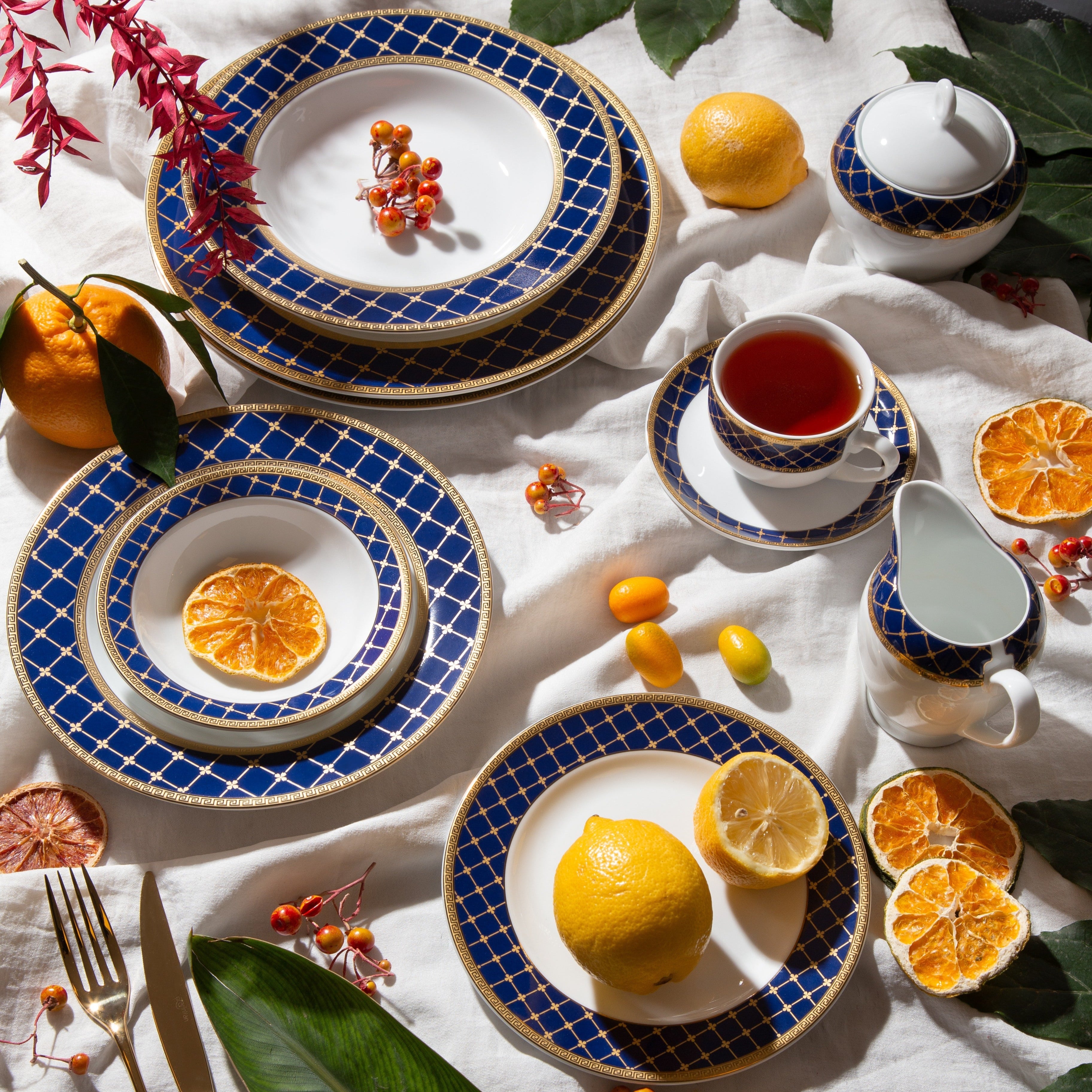 Helia Italia F 6 Person Dinner Set
