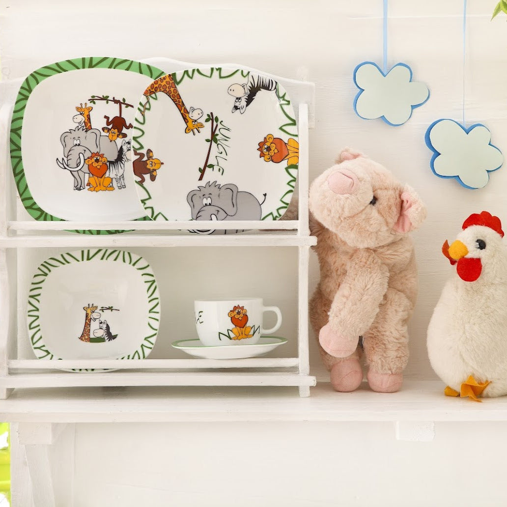 Jungle Kids Plate Set