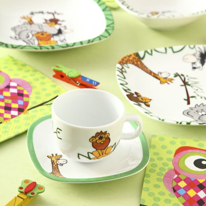 Jungle Kids Plate Set