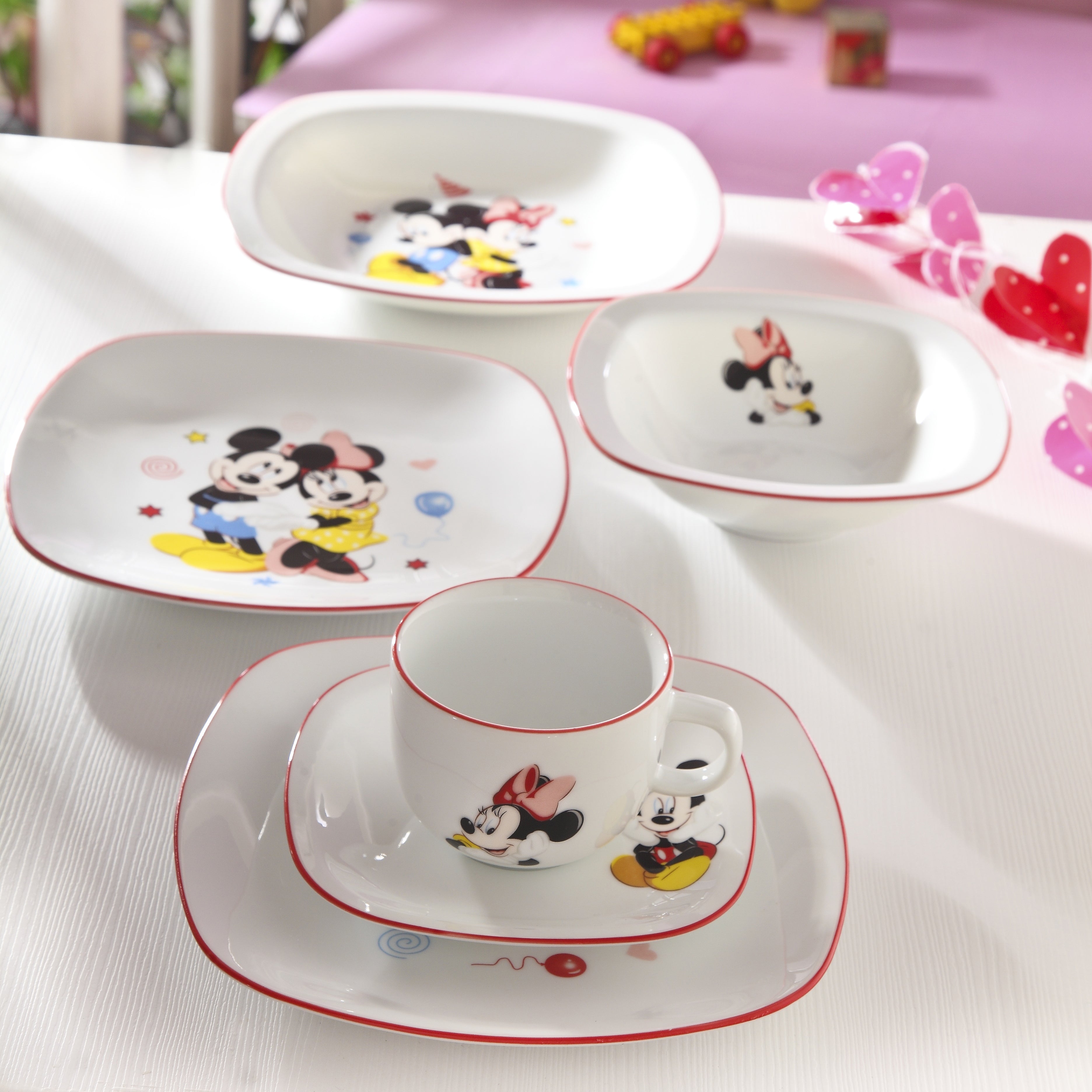 Mickey Mouse Kids Plate Set