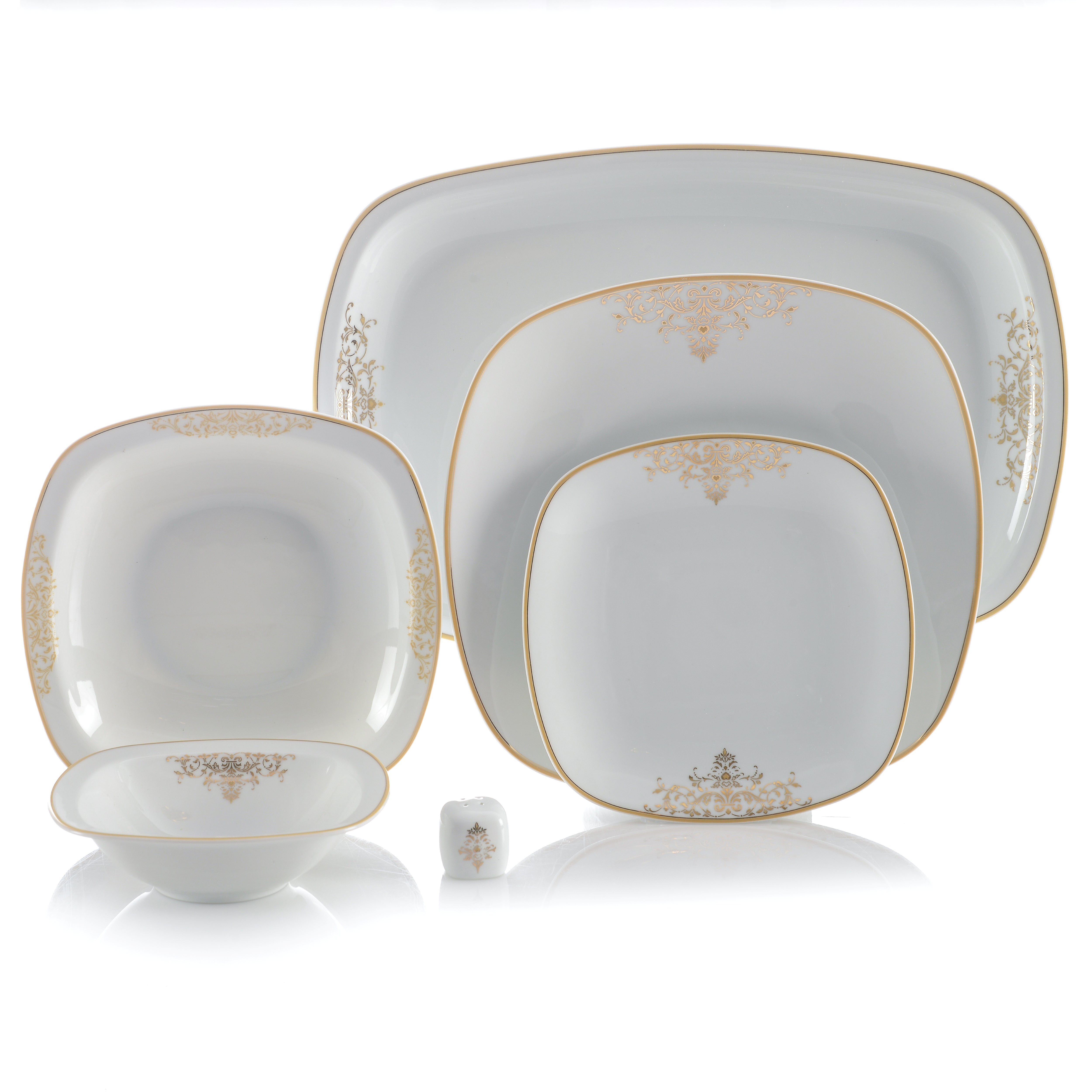 Mont Carlo Quattro 6 Person Dinner Set