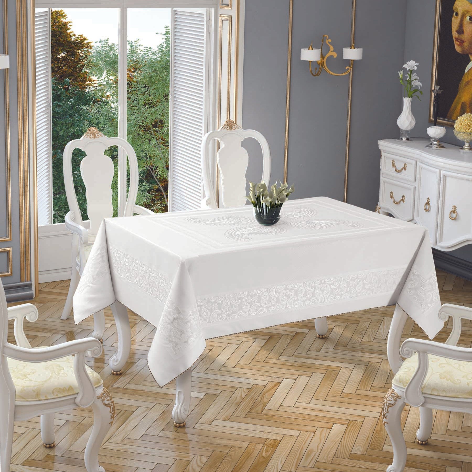 Paisley Table Cloth