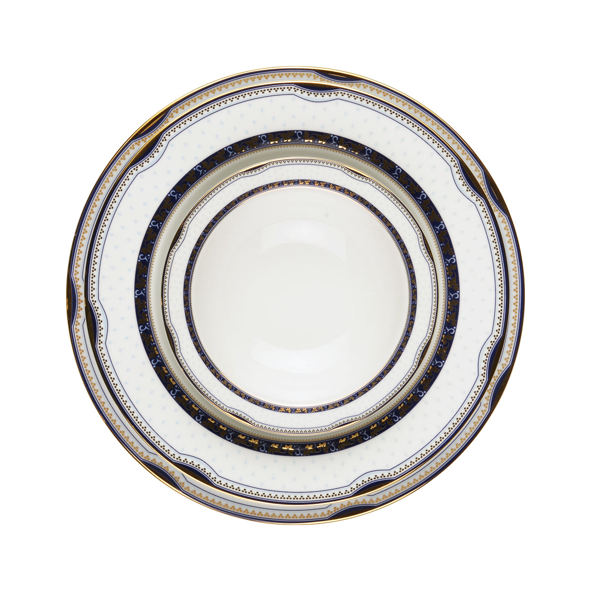 Persia Dark Blue Serving Bowl