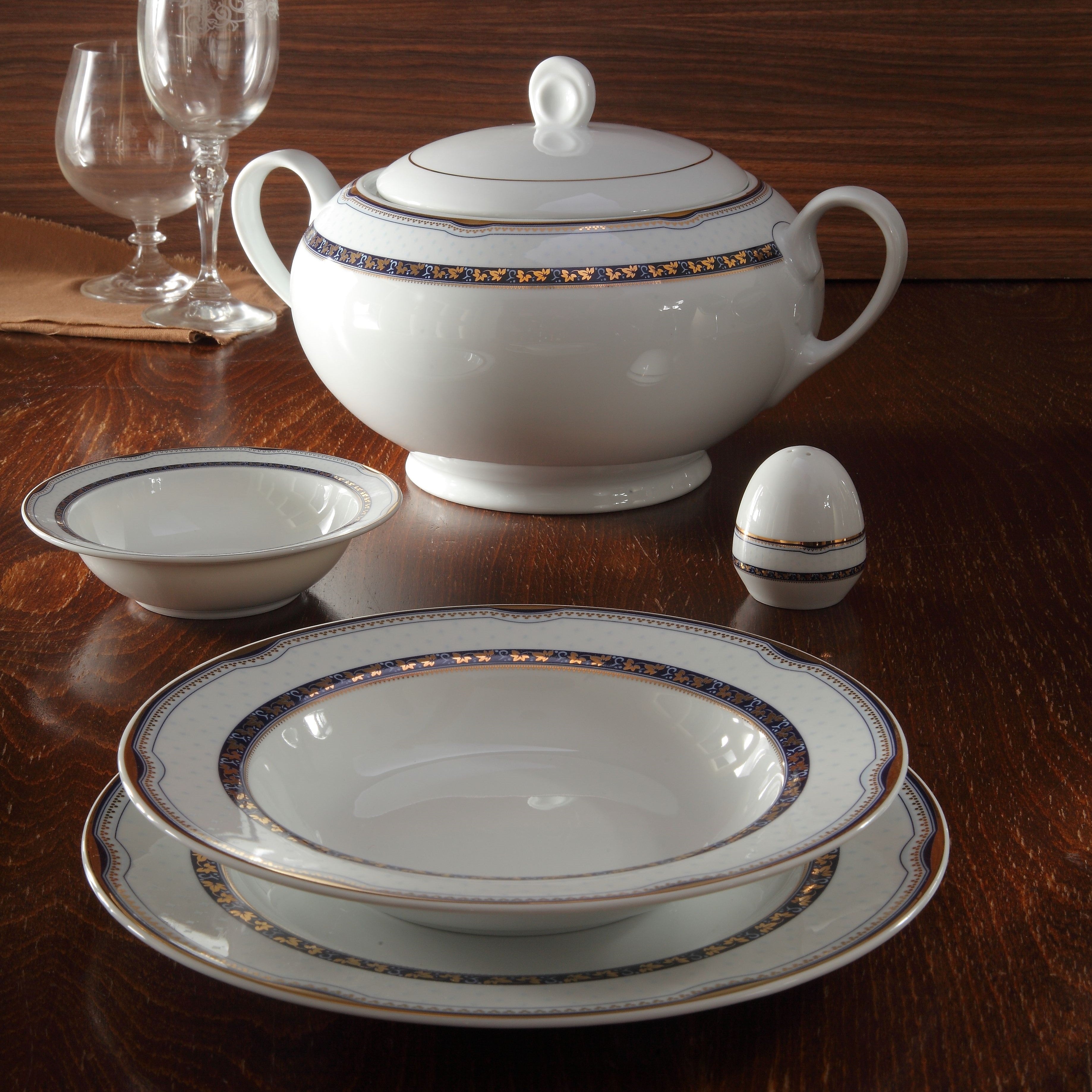 Persia Dark Blue Italia F 12 Person Full Set