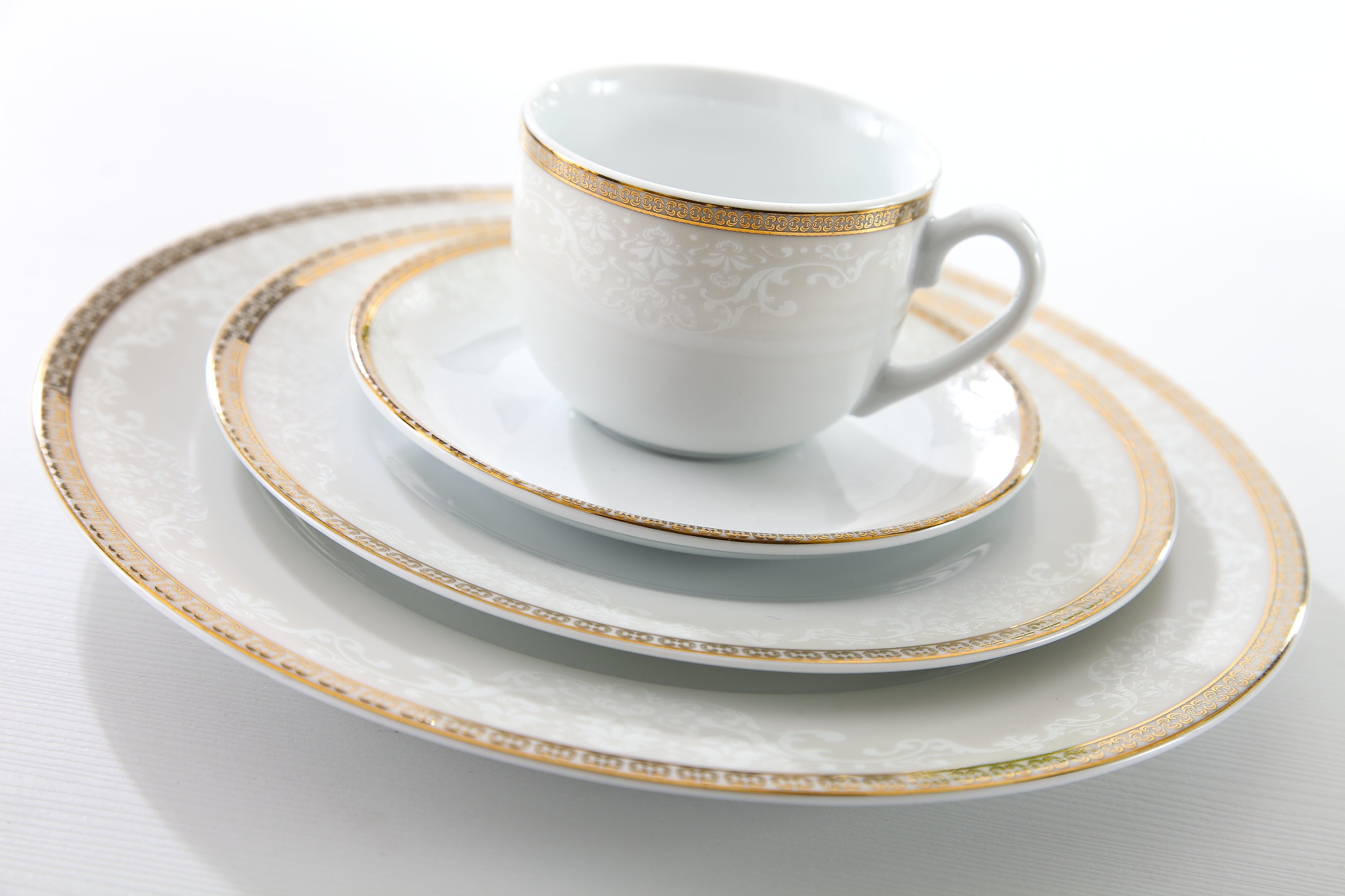 Riva Gold Italia F 6 Person Dinner Set
