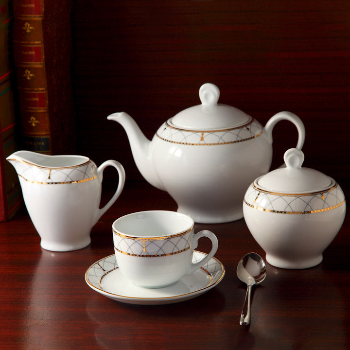 Roma Italia F 6 Person Tea Set