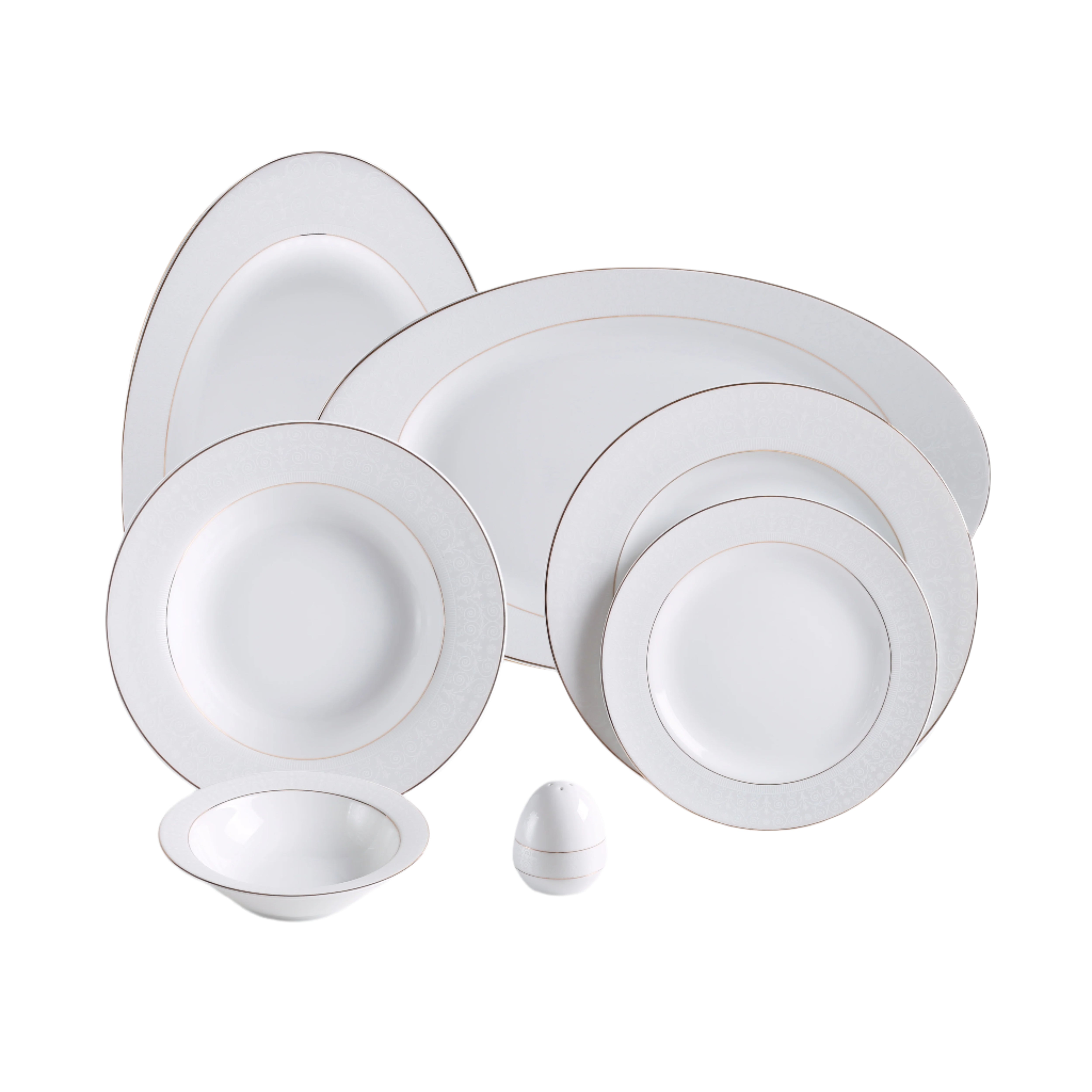 Sepid Sadaf Italia F 6 Person Dinner Set