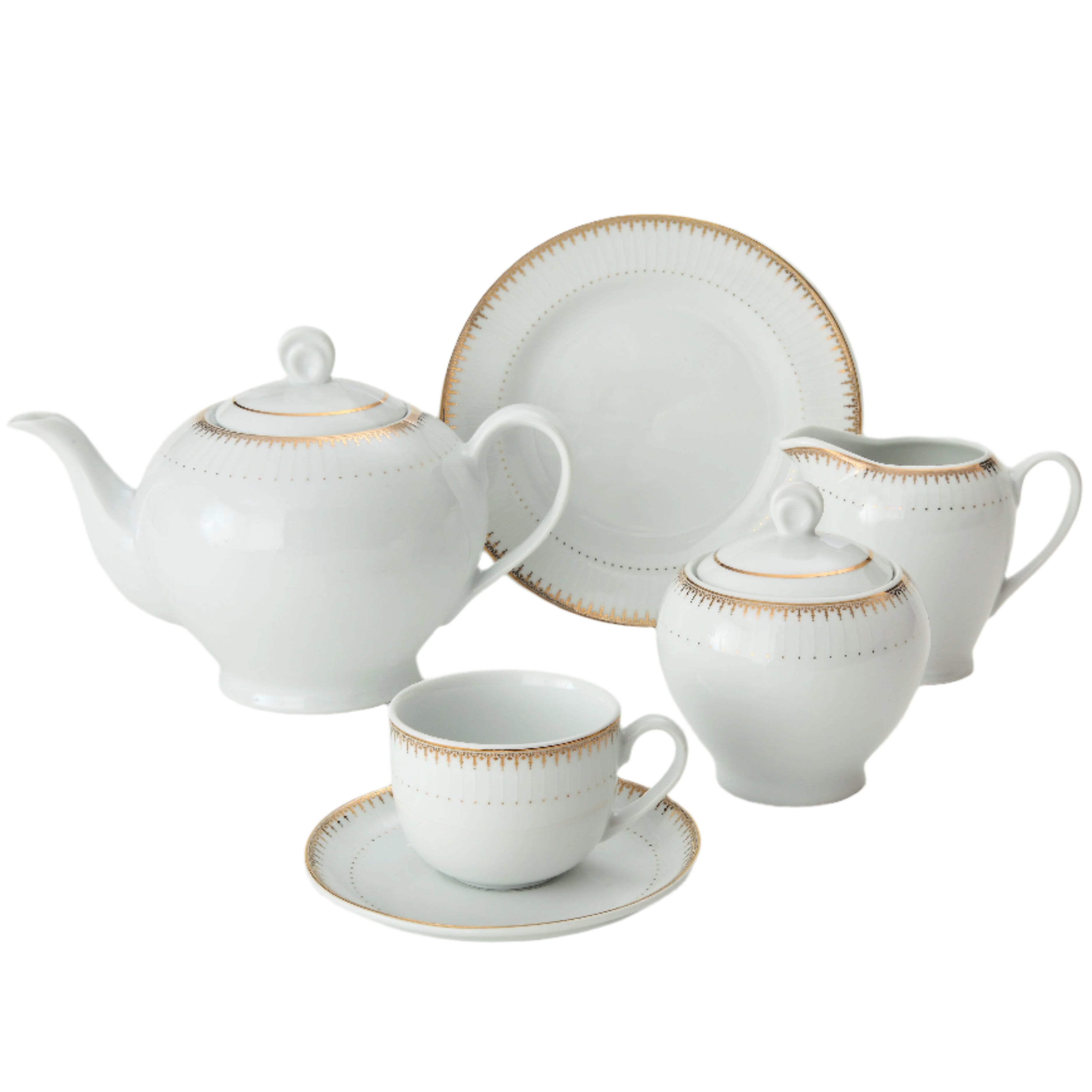 Sepidar Italia F 6 Person Tea Set