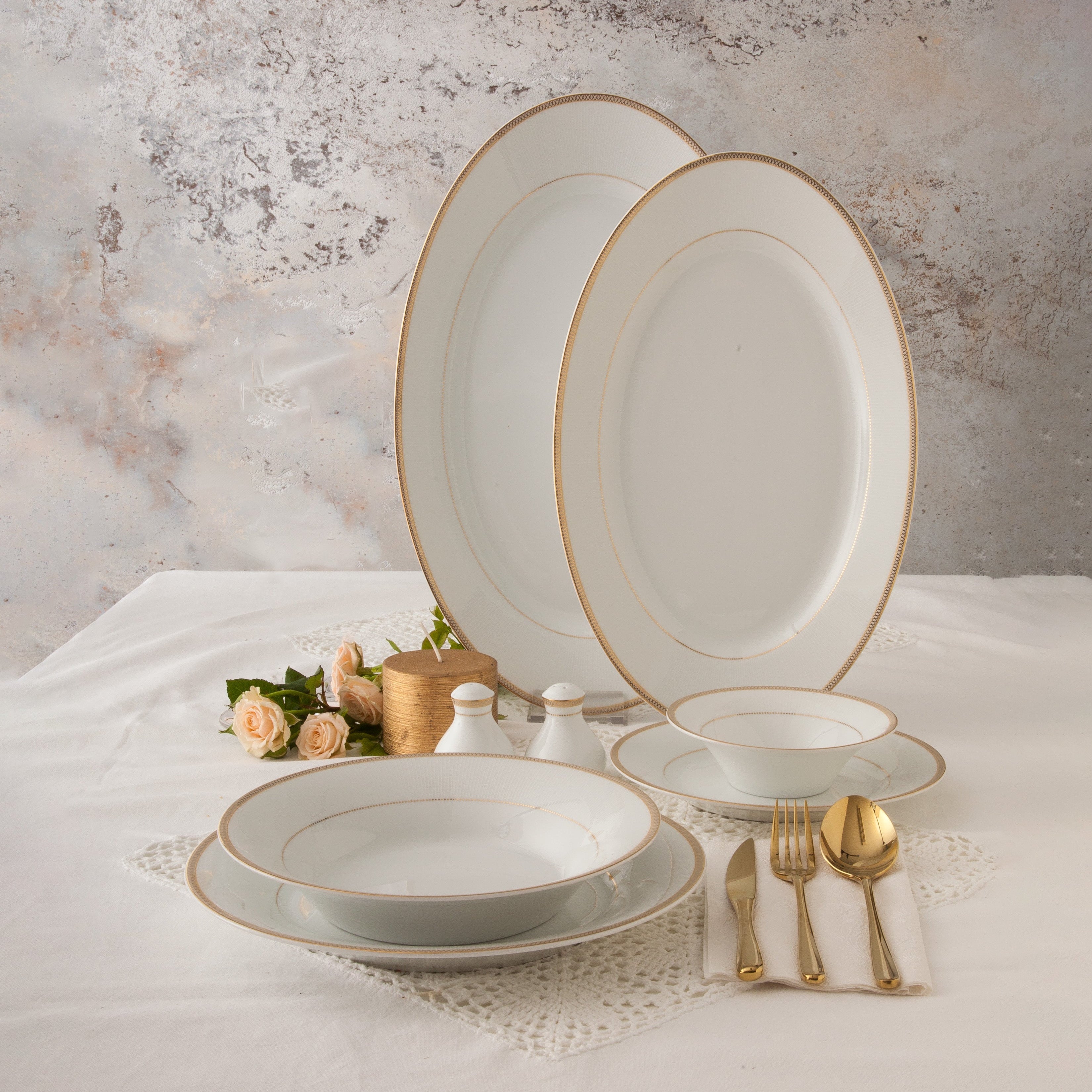 Sepinoud Shahrzad 6 Person Dinner Set