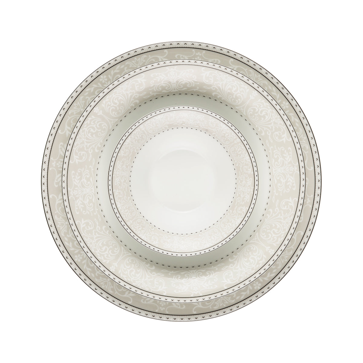 Verona Grey Shahrzad 6 Person Dinner Set