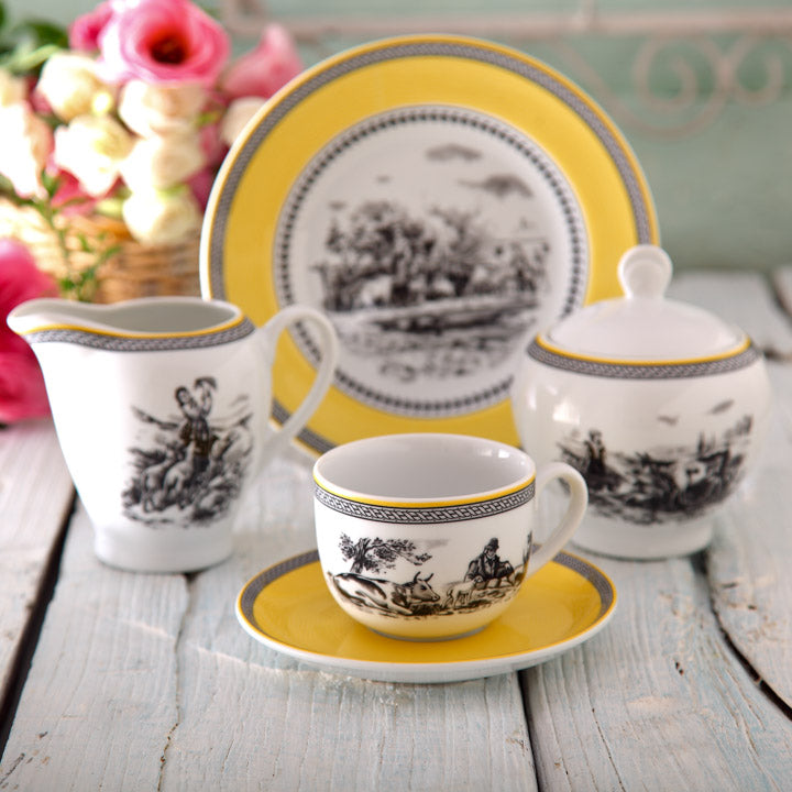 Village Italia F 6 Person Tea Set