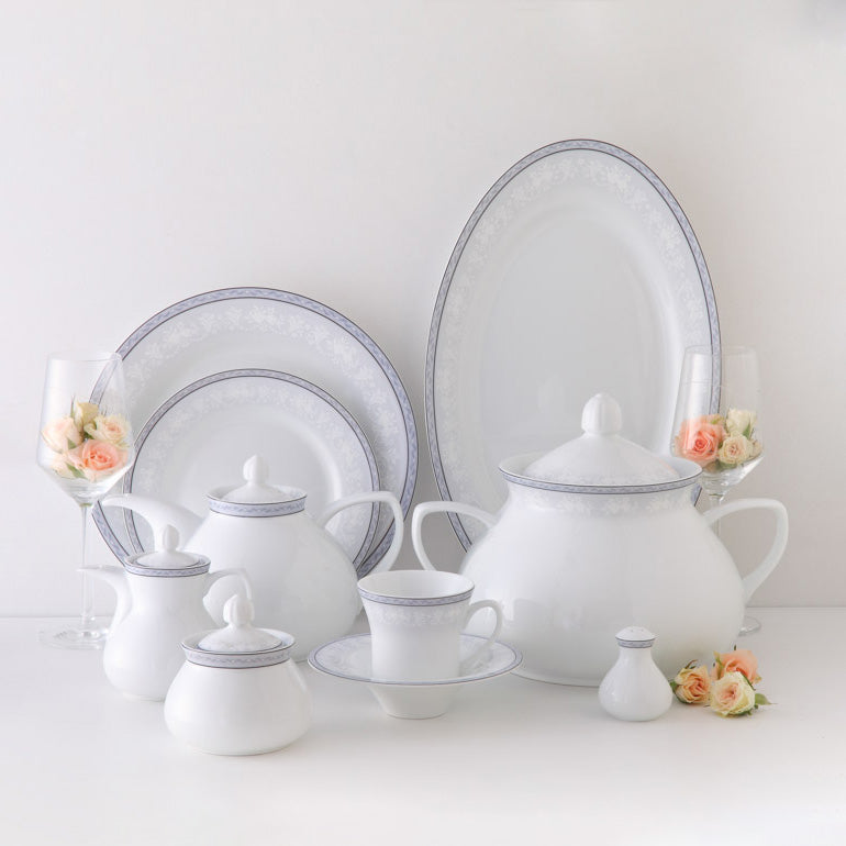 White Rose Shahrzad 12 Person Full Set