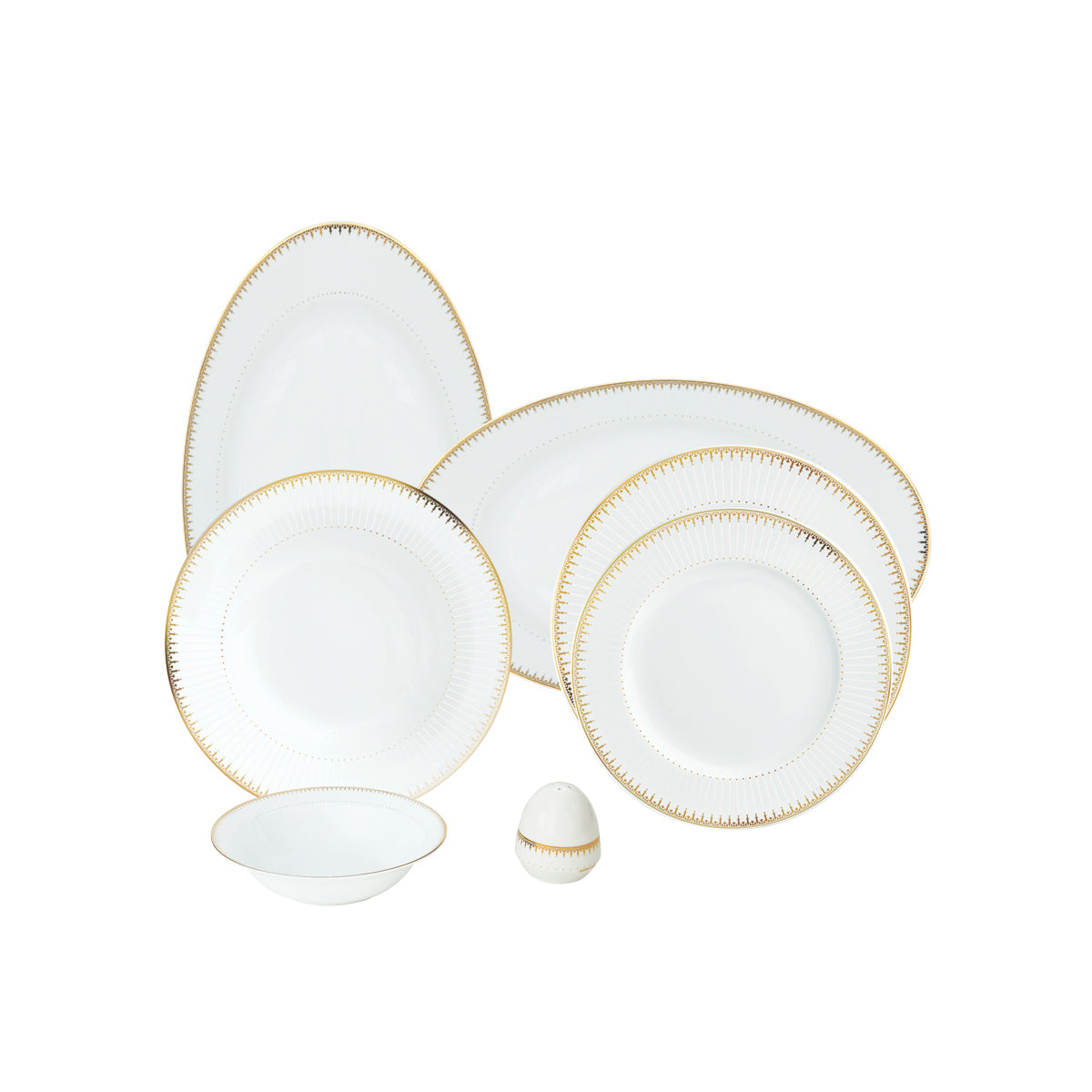 Sepidar Italia F 6 Person Dinner Set